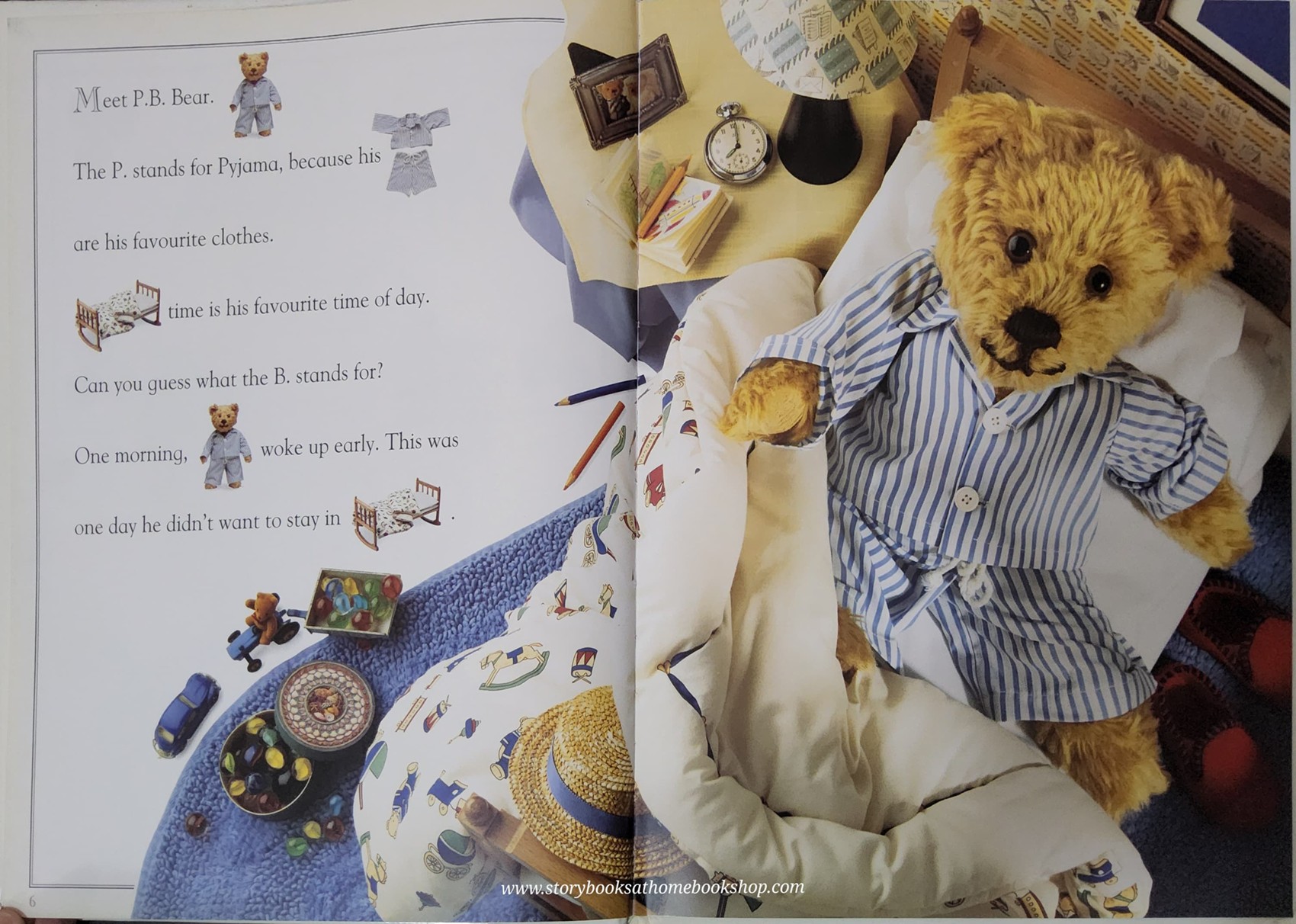 หนังสือนิทานปกแข็ง ** 🍅🍅P.B. BEAR'S BIRTHDAY PARTY