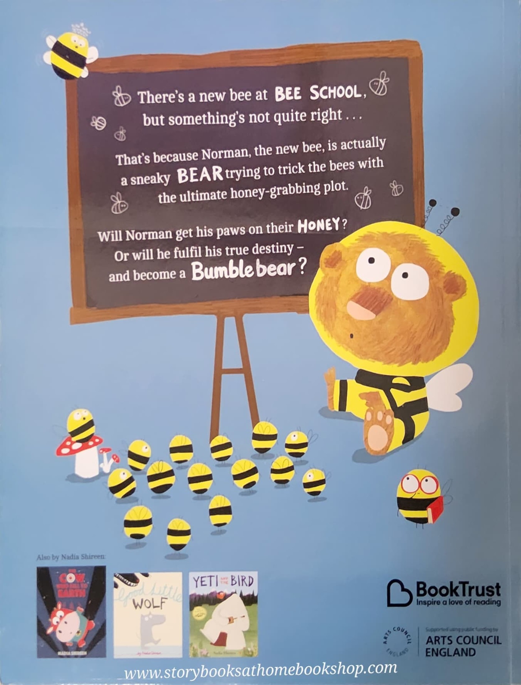 หนังสือนิทานปกอ่อน** 🍅THE BUMBLE BEAR BY NADIA SHIREEN