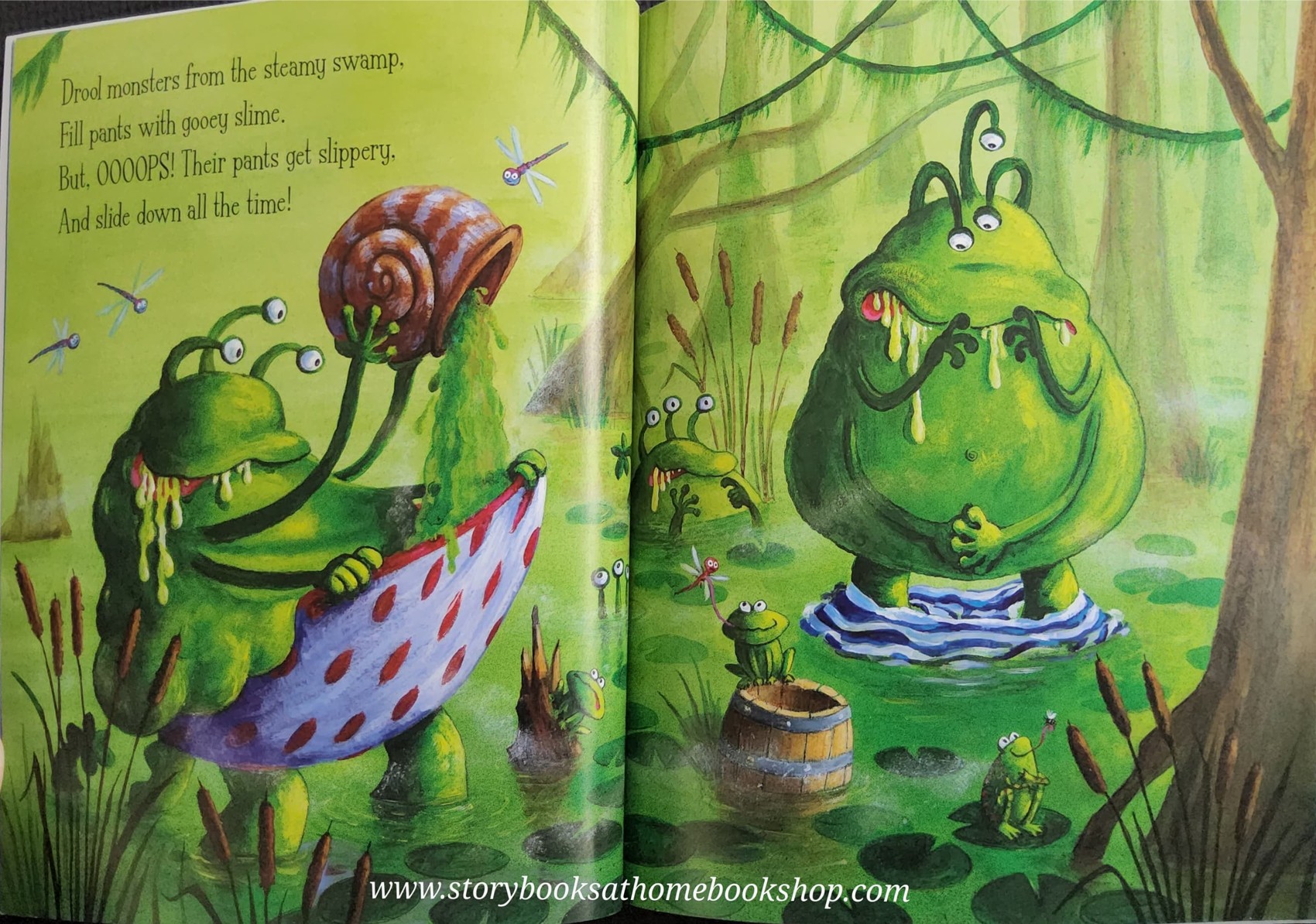 หนังสือนิทานปกอ่อน** 🍅MONSTERS LOVE UNDERPANTS♥️♥️