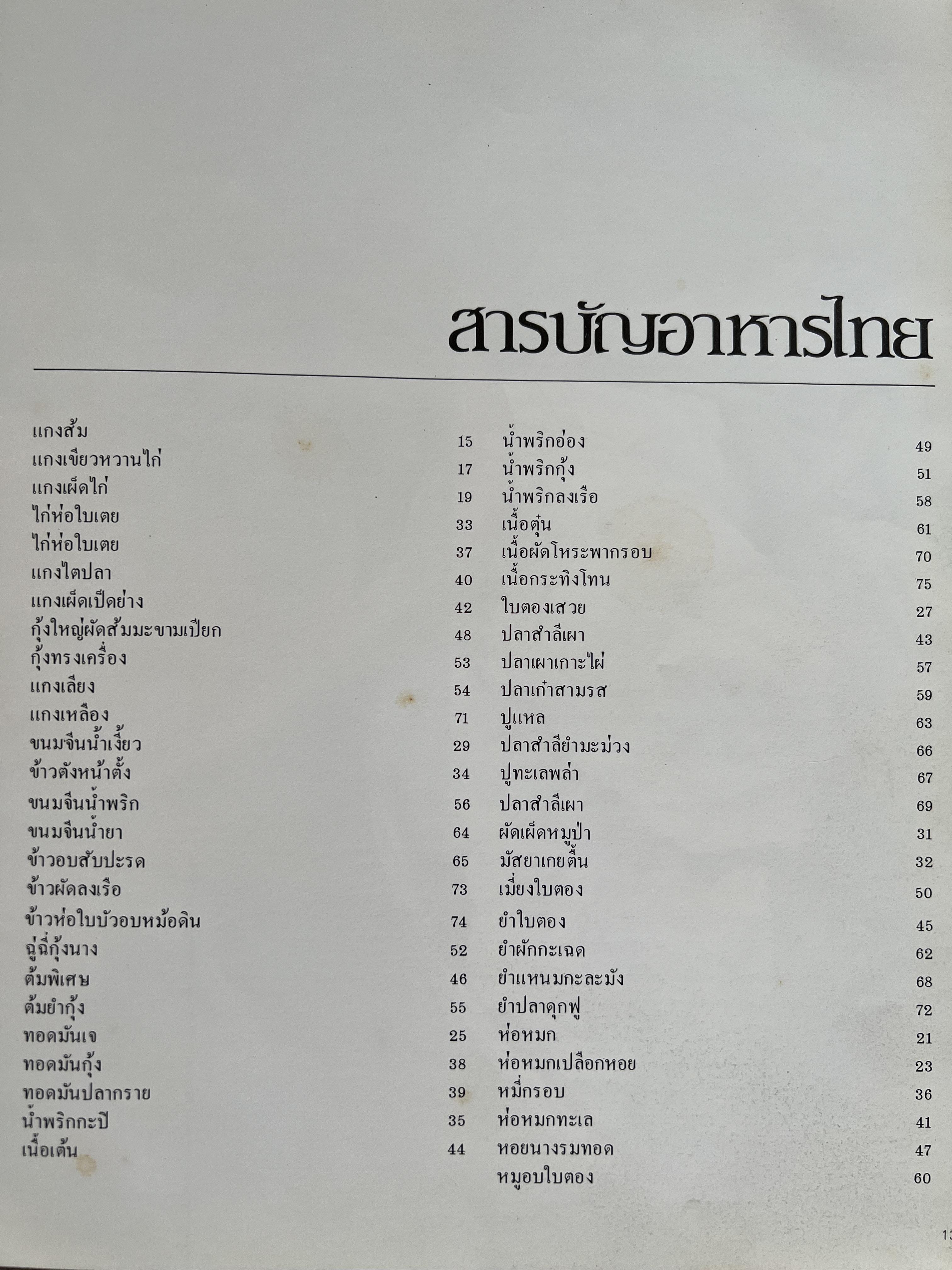 ตำราอาหารภัตตาคาร โดย : อาจารย์ศรีสมร คงพันธุ์ อาจารย์มณี สุวรรณผ่อง อาจารย์จันทร ทศานนท์.