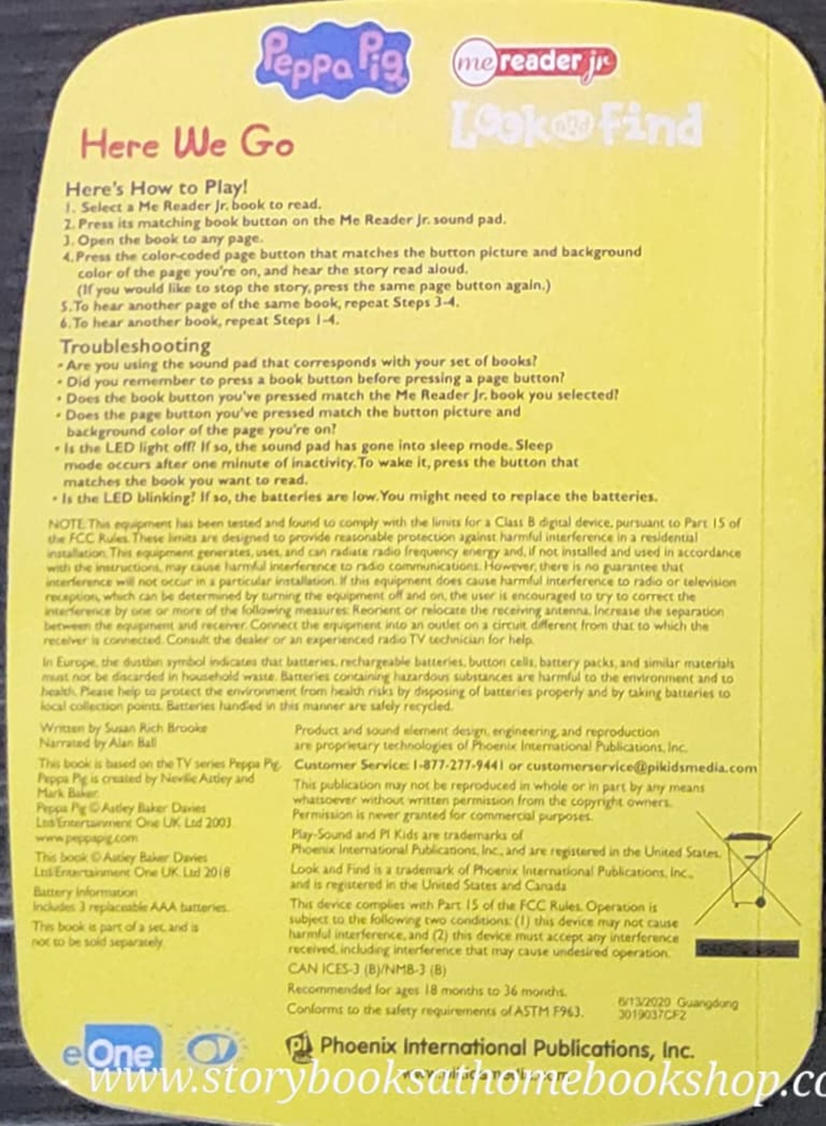 BOARD BOOK** 🍅🍅PEPPA PIG LOOK AND FIND:HERE WE GO