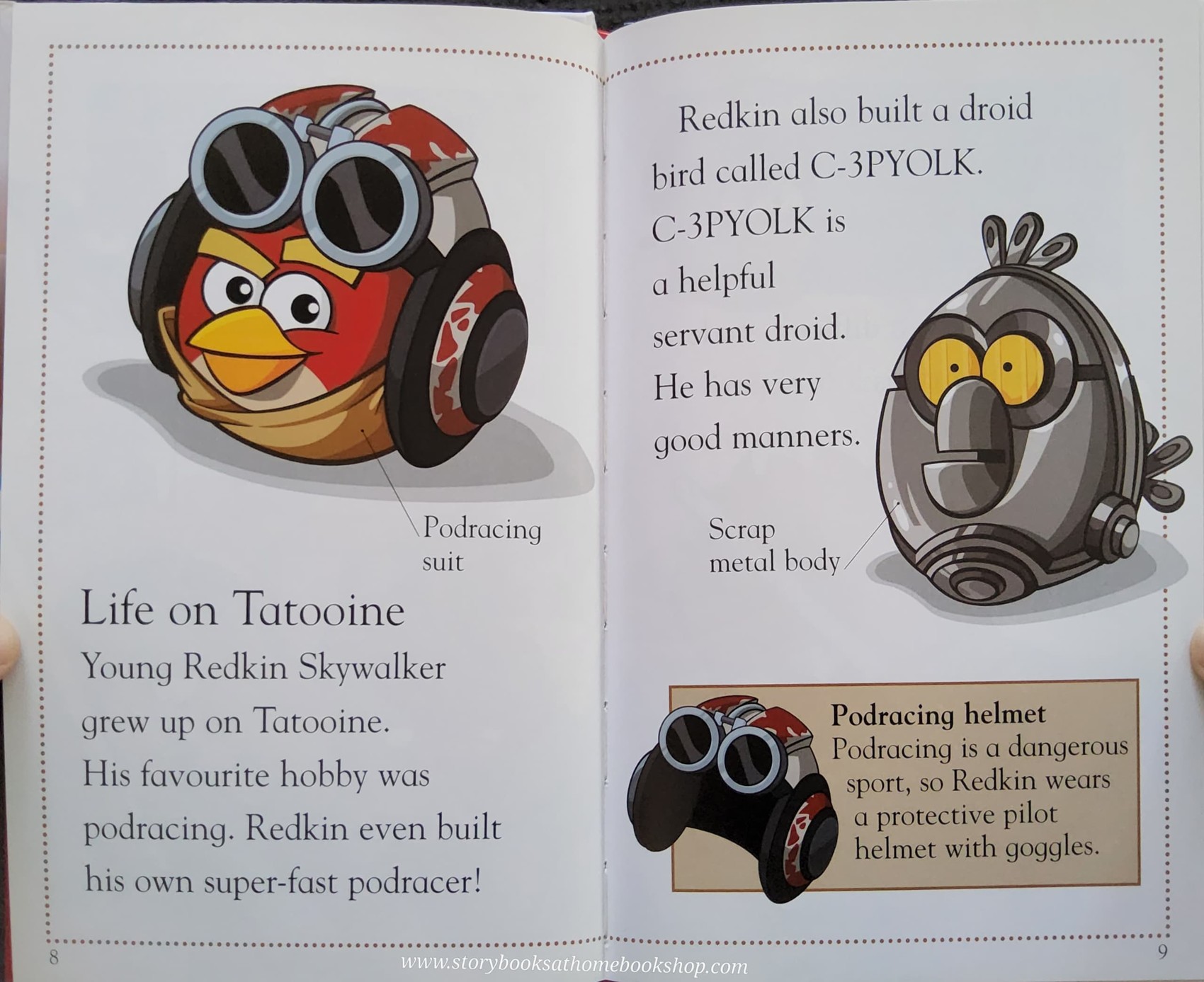 หนังสือนิทานปกแข็ง** 🍅🍓ANGRY BIRDS STAR WARS PATH TO THE PORK SIDE