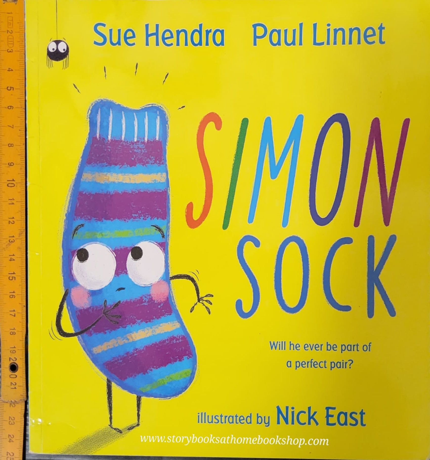 หนังสือนิทานปกอ่อน** 🍅🍅SIMON SOCK by Sue Hendra.Paul Linnet