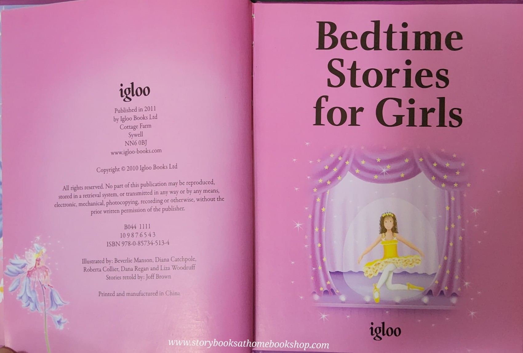 หนังสือนิทานปกแข็ง** 🍅🍅BEDTIME STORIES FOR GIRLS