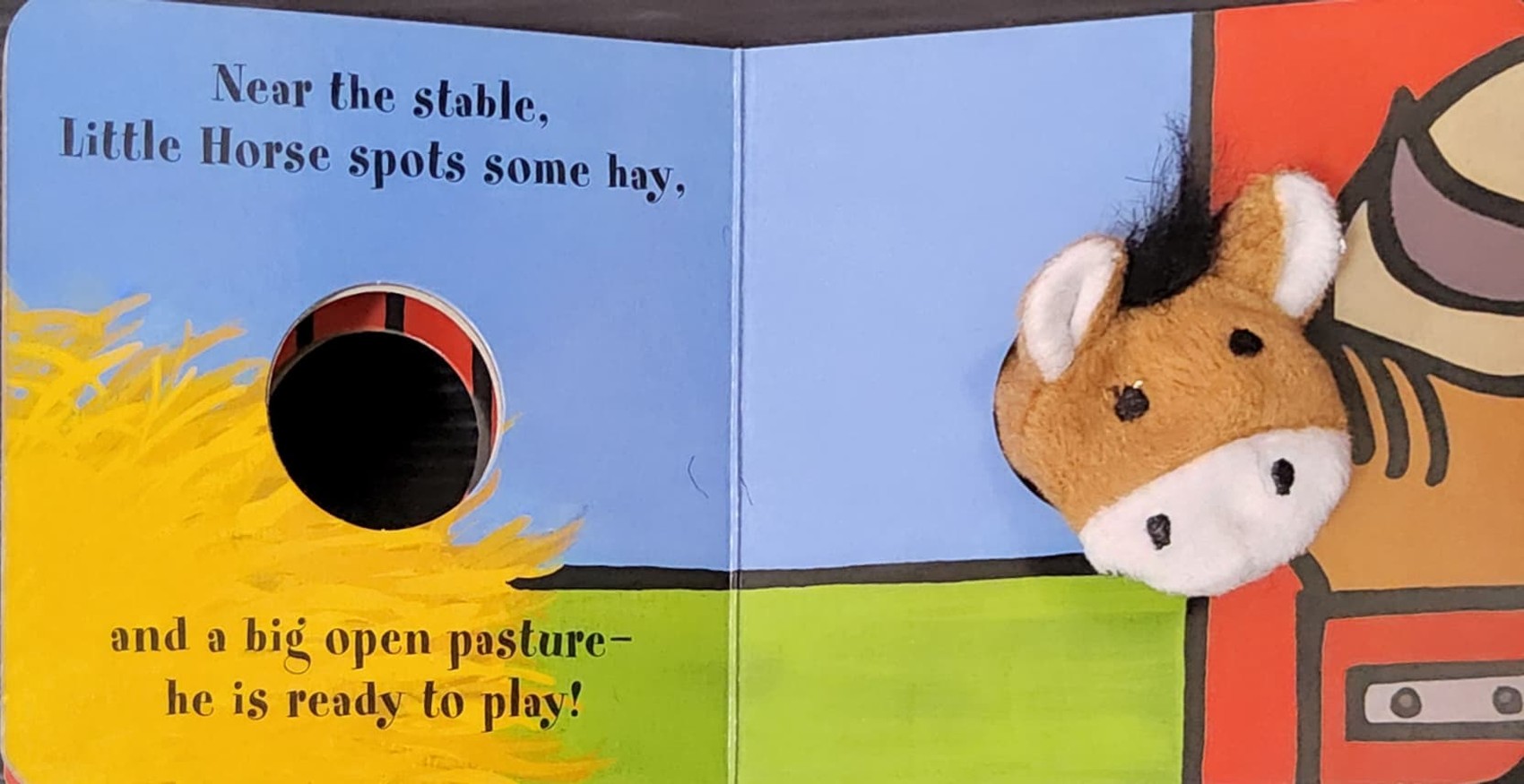 FINGER PUPPET BOARD BOX** ð
ð
LITTLE HORSE FINGER PUPPET BOOK