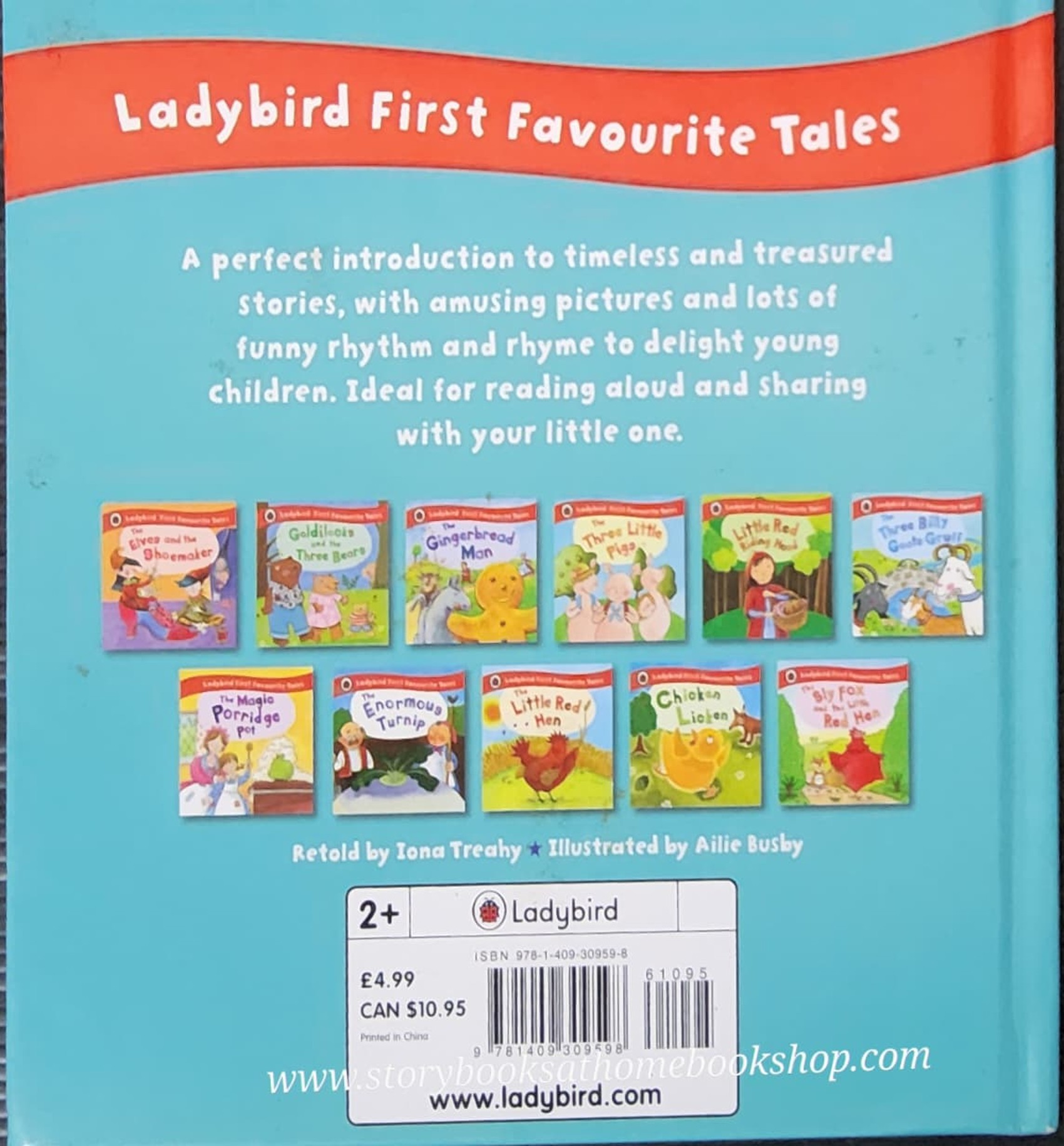 หนังสือนิทานปกแข็ง** 🍅🍓LADYBIRD FIRST FAVOURITE TALES: JACK AND THE BEANTALK