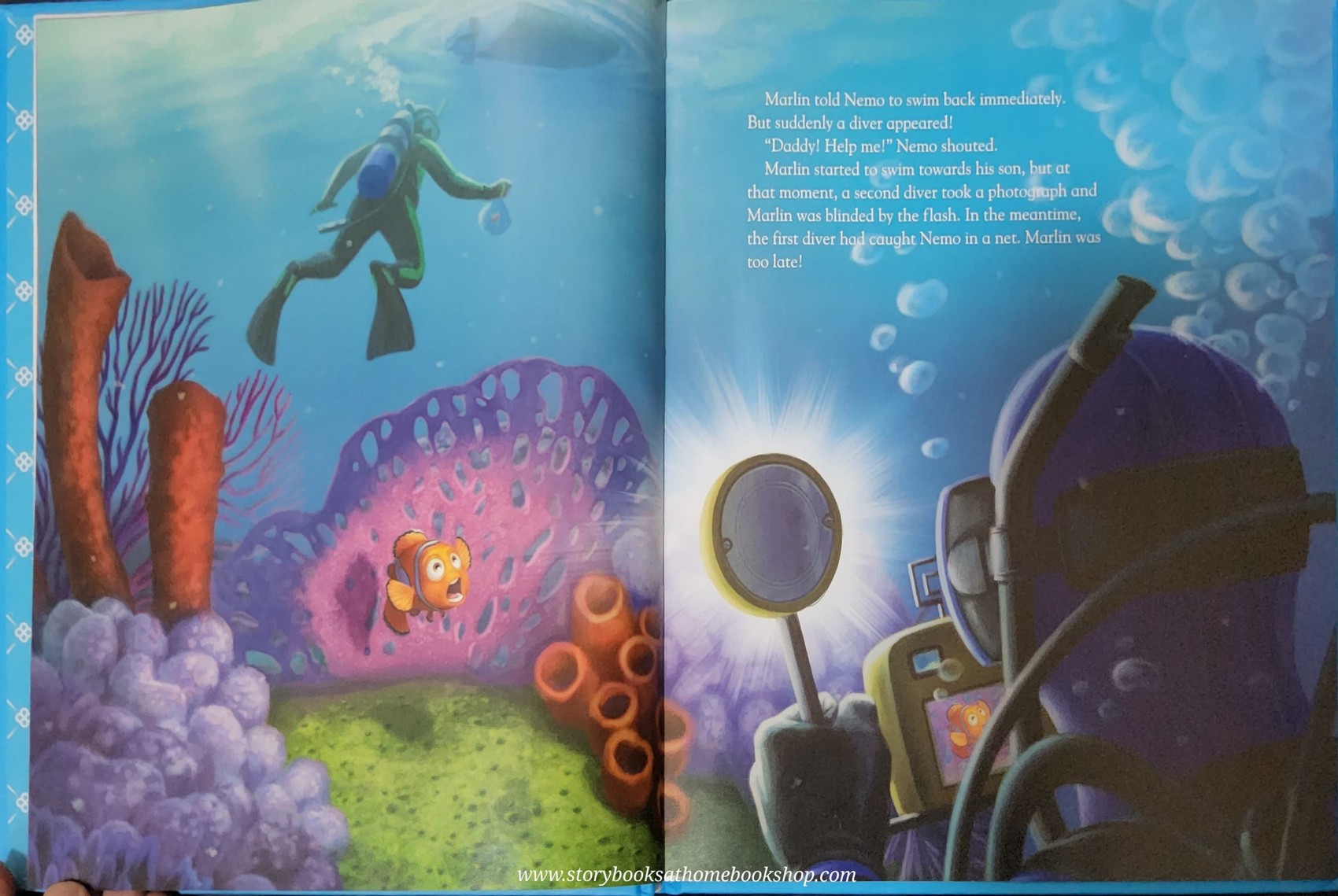 หนังสือนิทานปกแข็ง** 🍓🍓DISNEY FINDING NEMO