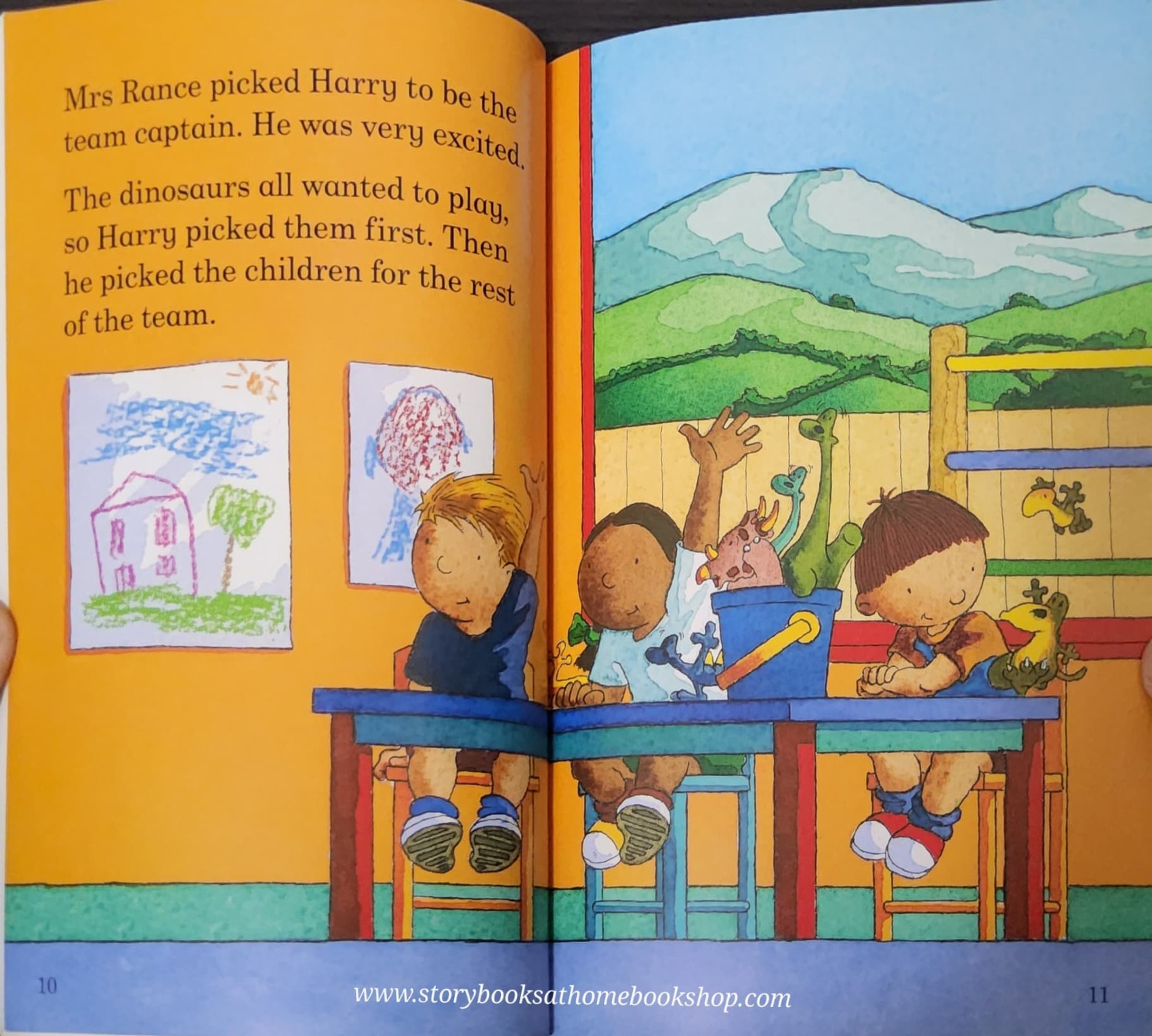 หนังสือนิทานปกอ่อน** 🍅🍓READ IT YOURSELF L.4:HARRY AND THE DINOSAURS UNITED