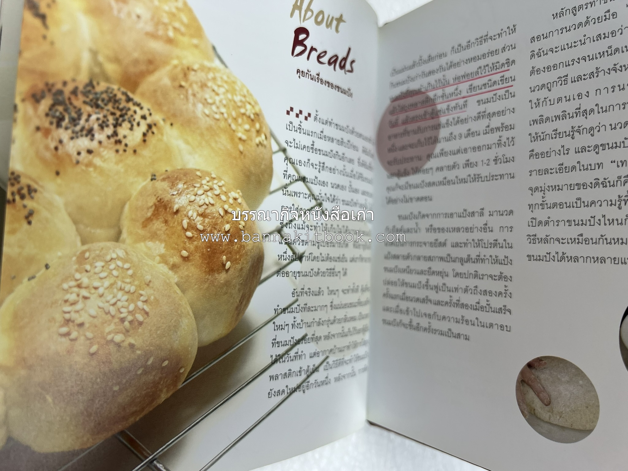 10 Best Breads โดย : ปริสนา บุญสินสุข (หนังสือชุด "10 Best" ของสำนักพิมพ์เวลาดี).