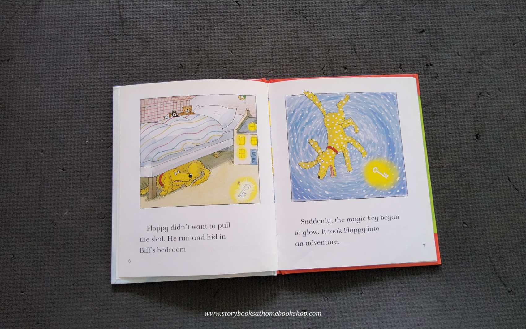 หนังสือนิทานปกแข็ง** 🍅🍅READ WITH BIFF,CHIP&KIPPER: HUSKY ADVENTURE FIRST STORIES LEVEL5