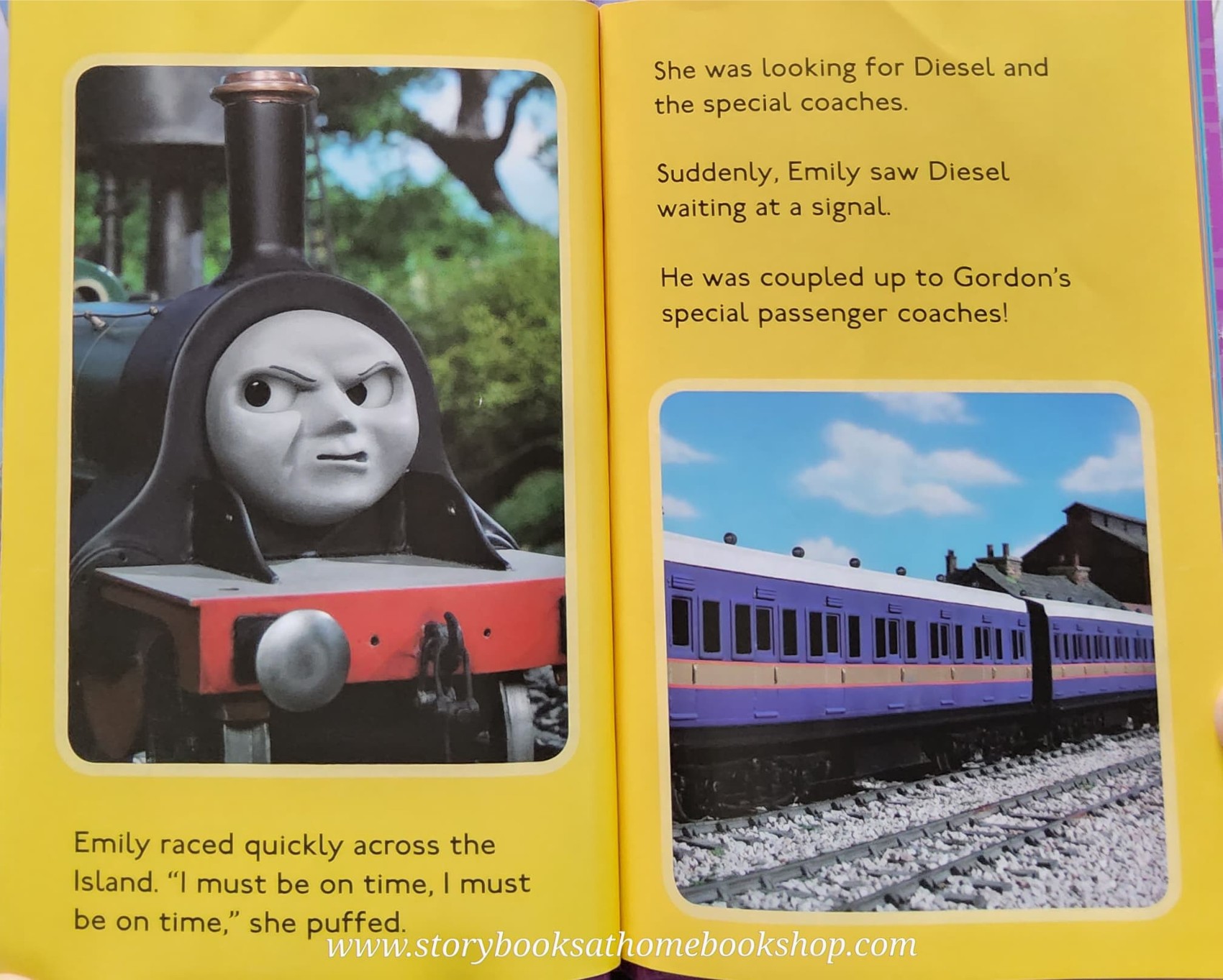 หนังสือนิทานปกแข็ง** 🍅THOMAS&FRIENDS: THOMAS,EMILY AND THE SPECIAL COACHES