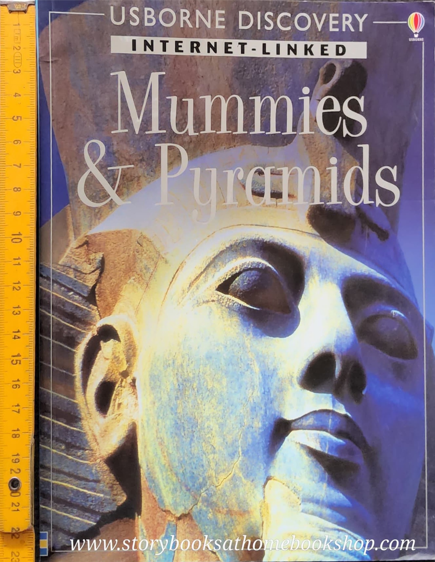 KNOWLEDGE BOOK** ♥️♥️USBORNE DISCOVERY INTERNER-LINKED: MUMMIES&PYRAMIDS♥️♥️