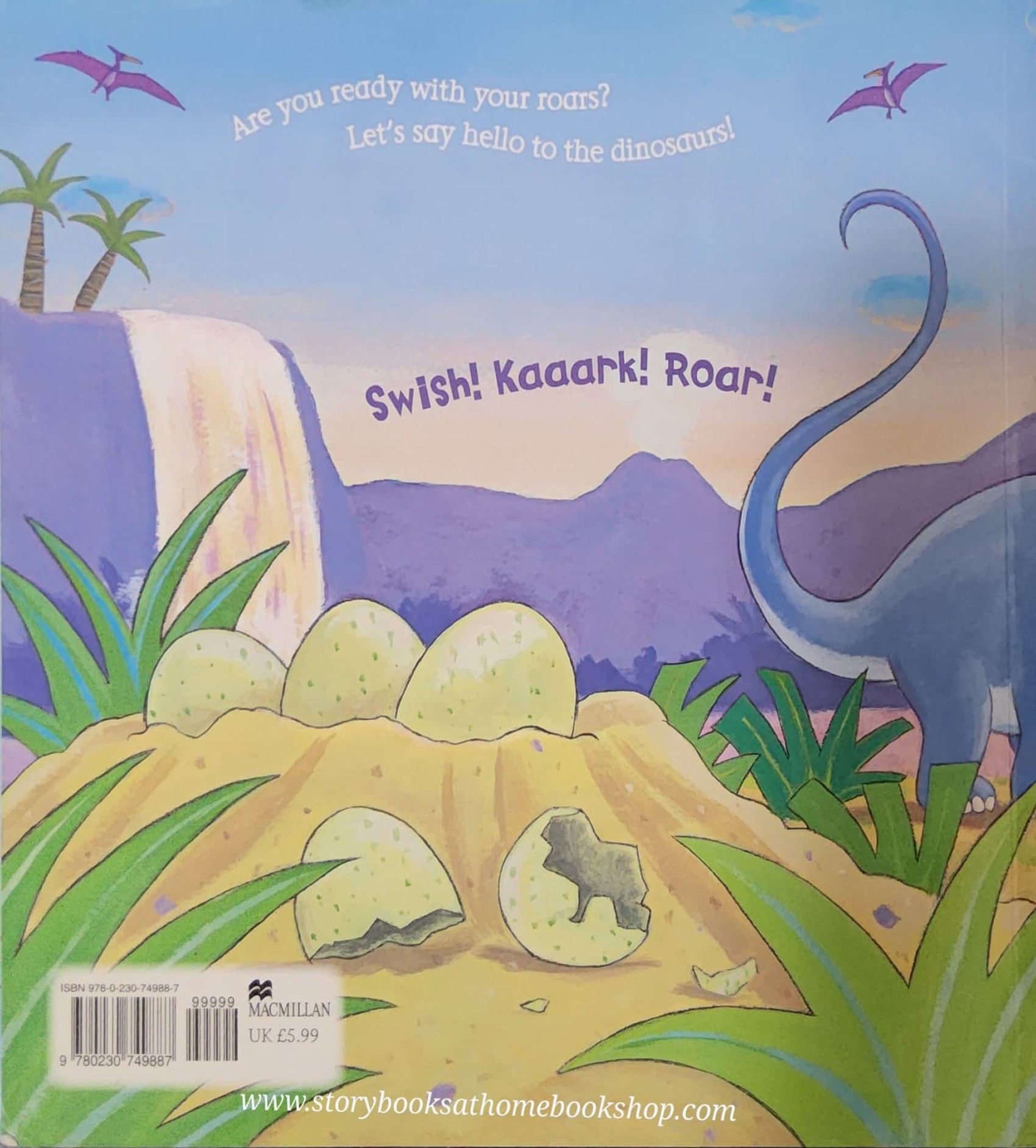 หนังสือนิทานปกอ่อน** 🍅🍓SAY HELLO TO THE DINOSAURS!BY IAN WHYBROW