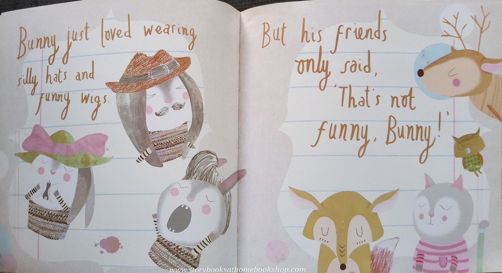 หนังสือนิทานปกอ่อน** 🍅THAT'S NOT FUNNY,BUNNY BY BETHANY ROSE HIPES