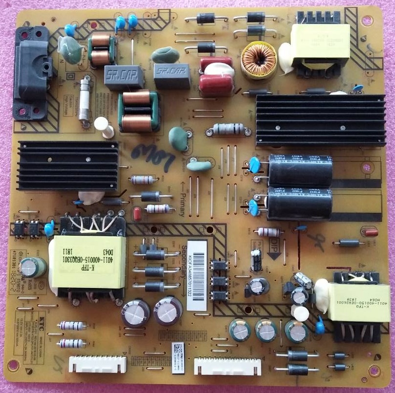 ซับพลายทีวี แอลจี LG ของแท้ถอดจากเครื่อง ใช้กับรุ่น 49LK5400 พาร์ท4702-2PLF01-A4131L01