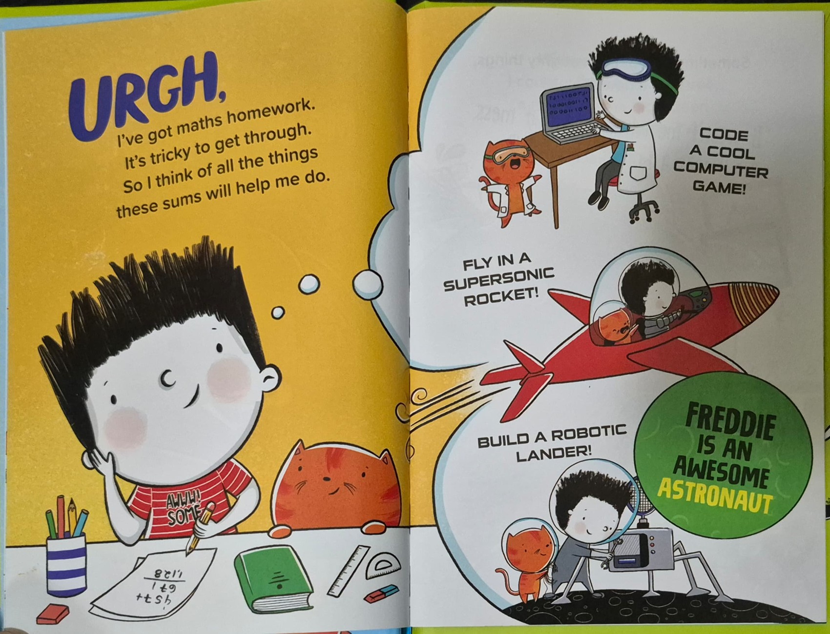 หนังสือนิทานปกแข็ง** 🍅🍓FREDDIE IS AWESOME