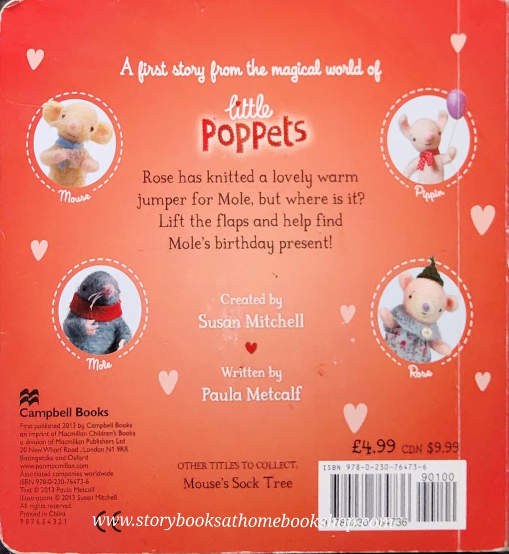 LIFT THE FLAP BOARD BOOK** 🍅🍓LITTLE POPPETS HAPPY BIRTHDAY, MOLE!