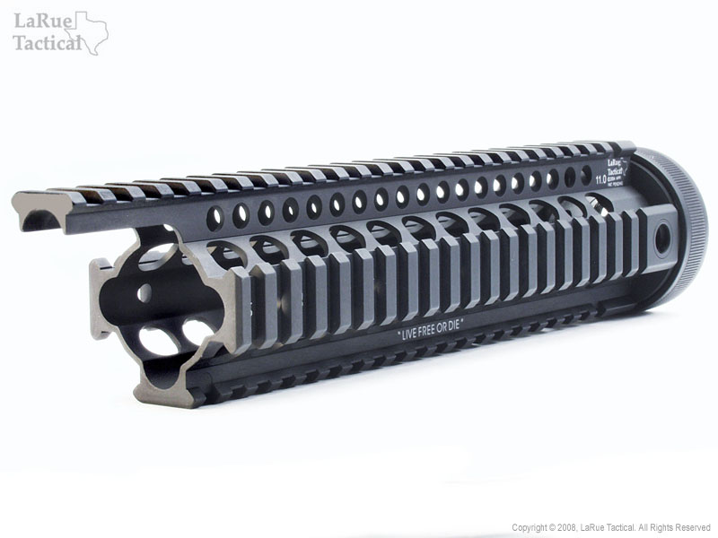 LaRue Tactical - Quad Rail Handguard SBRS 11.0" (GOOSENECK) (โรงงานเลิกผลิตแล้ว) (LOGO เก่าปี 2004)