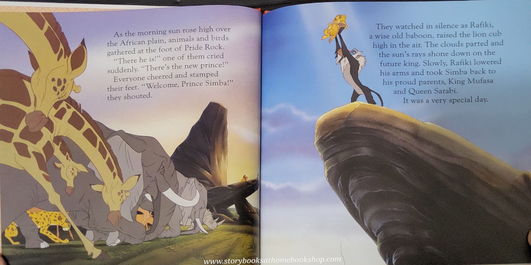 หนังสือนิทานปกแข็ง** 🍅🍓 Disney THE LION KING