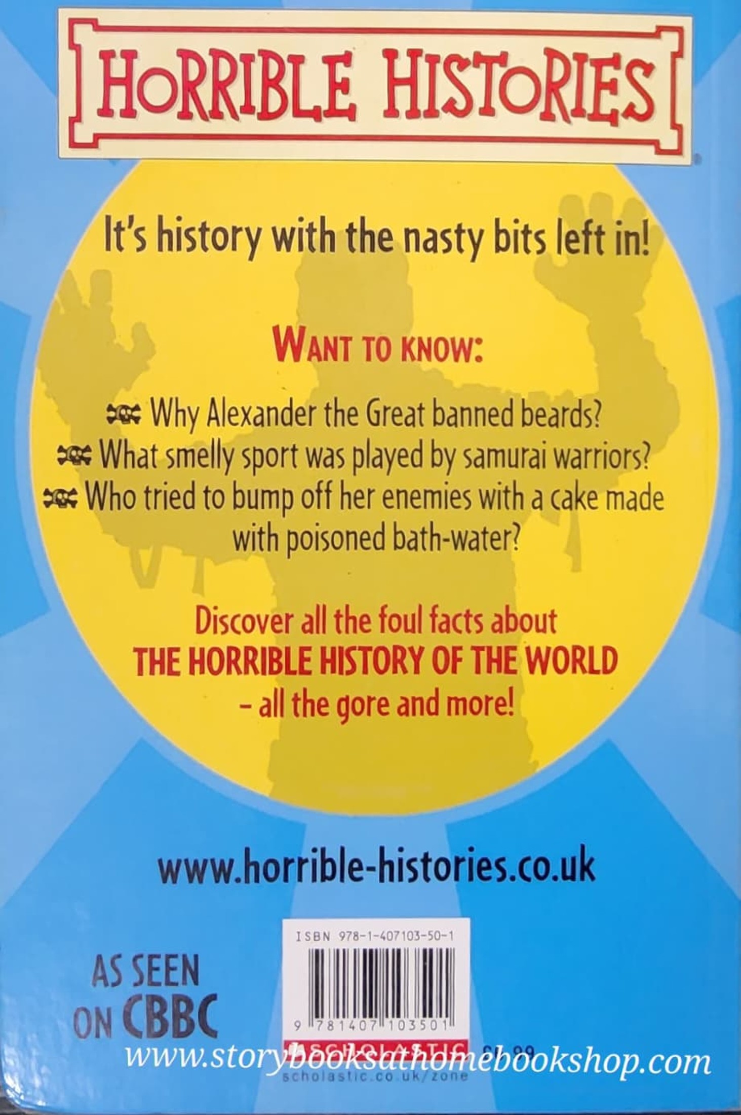 วรรณกรรมเยาวชน ความรู้** 🍅🍅HORRIBLE HISTORIES: THE HORRIBLE HISTORY OF THE WORLD (20 HISTORIBLE YEARS)