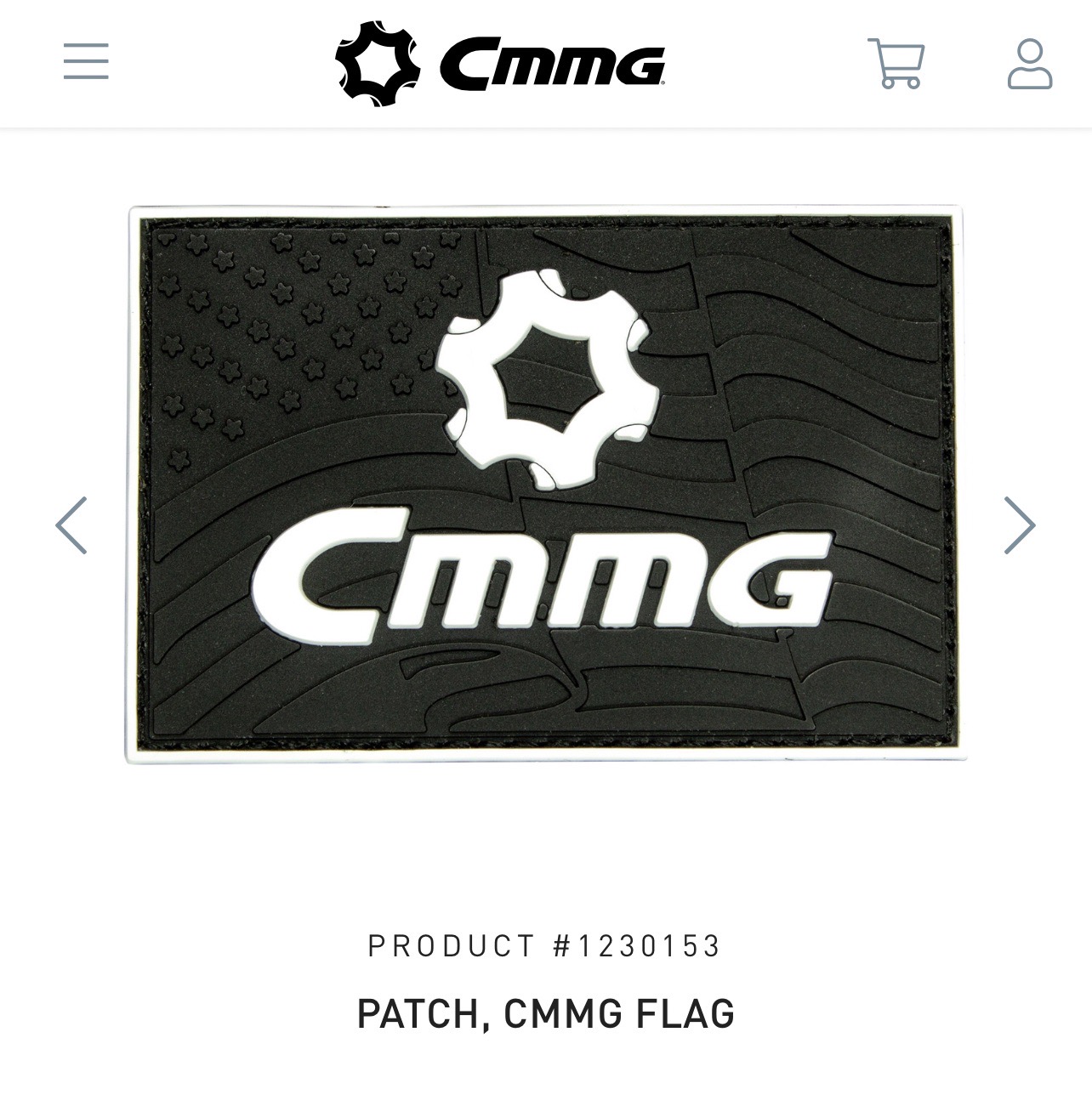 CMMG - PATCH, CMMG FLAG