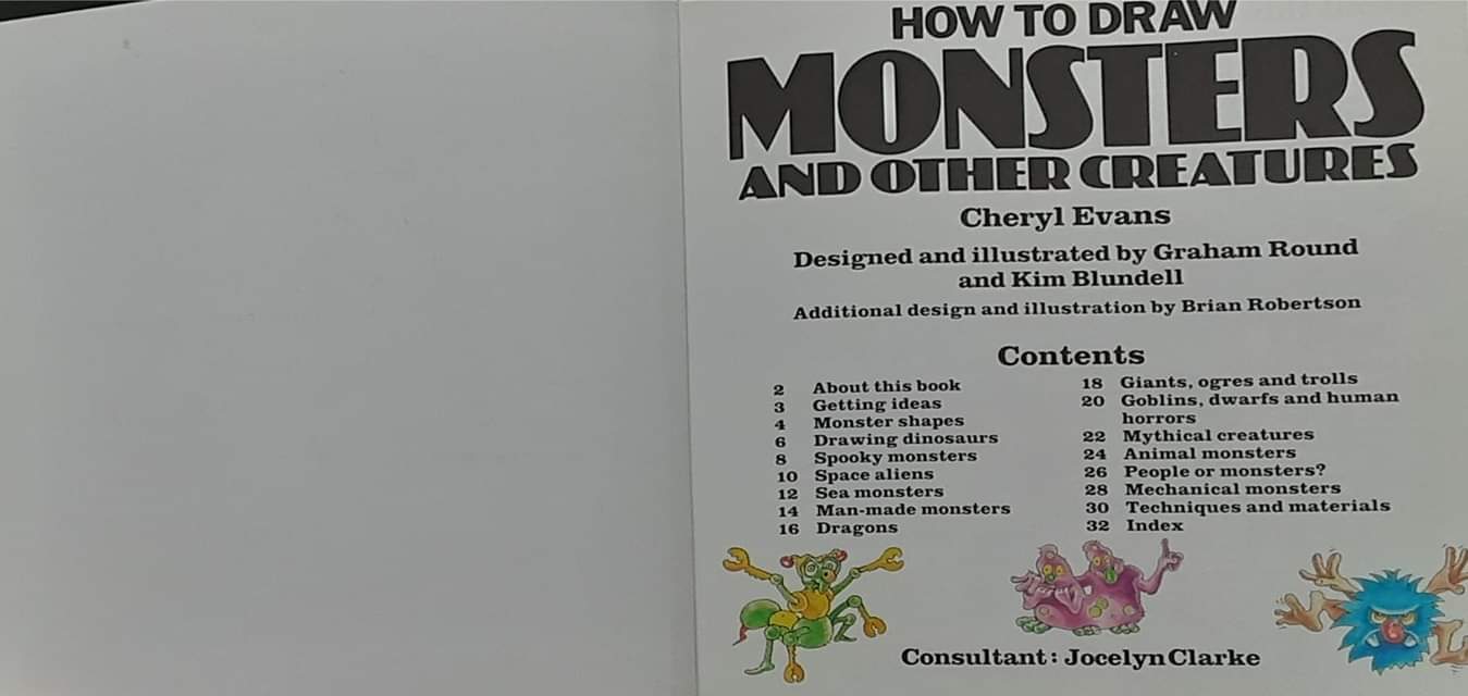 ART and DRAWING BOOK** 🍅🍓HOW TO DRAW MONSTERS AND OTHER CREATURES