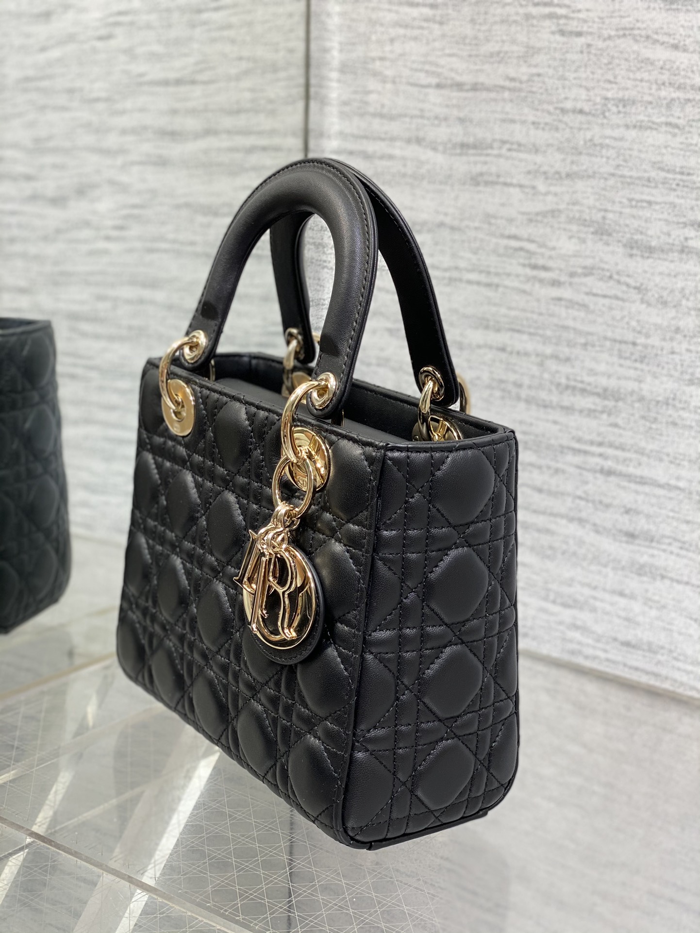 [Pre-order] Small Lady Dior My ABCDior Bag Black Cannage Lambskin 20cm งานเกรด Vip คุณภาพดีที่สุด