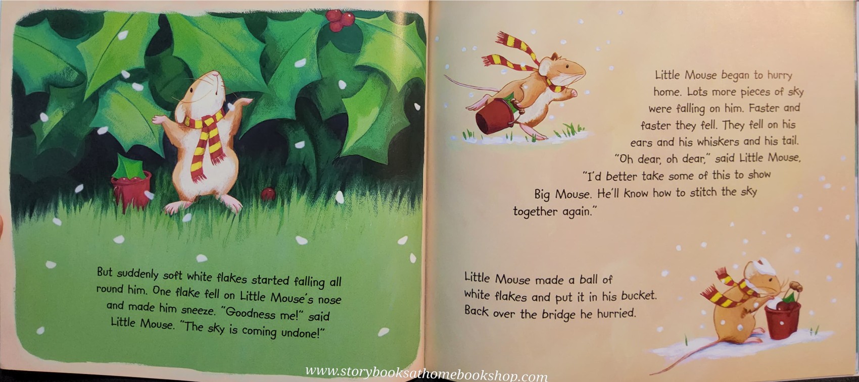 หนังสือนิทานปกอ่อน** 🍅THE VERY SNOWY CHRISTMAS ปกกริทเตอร์