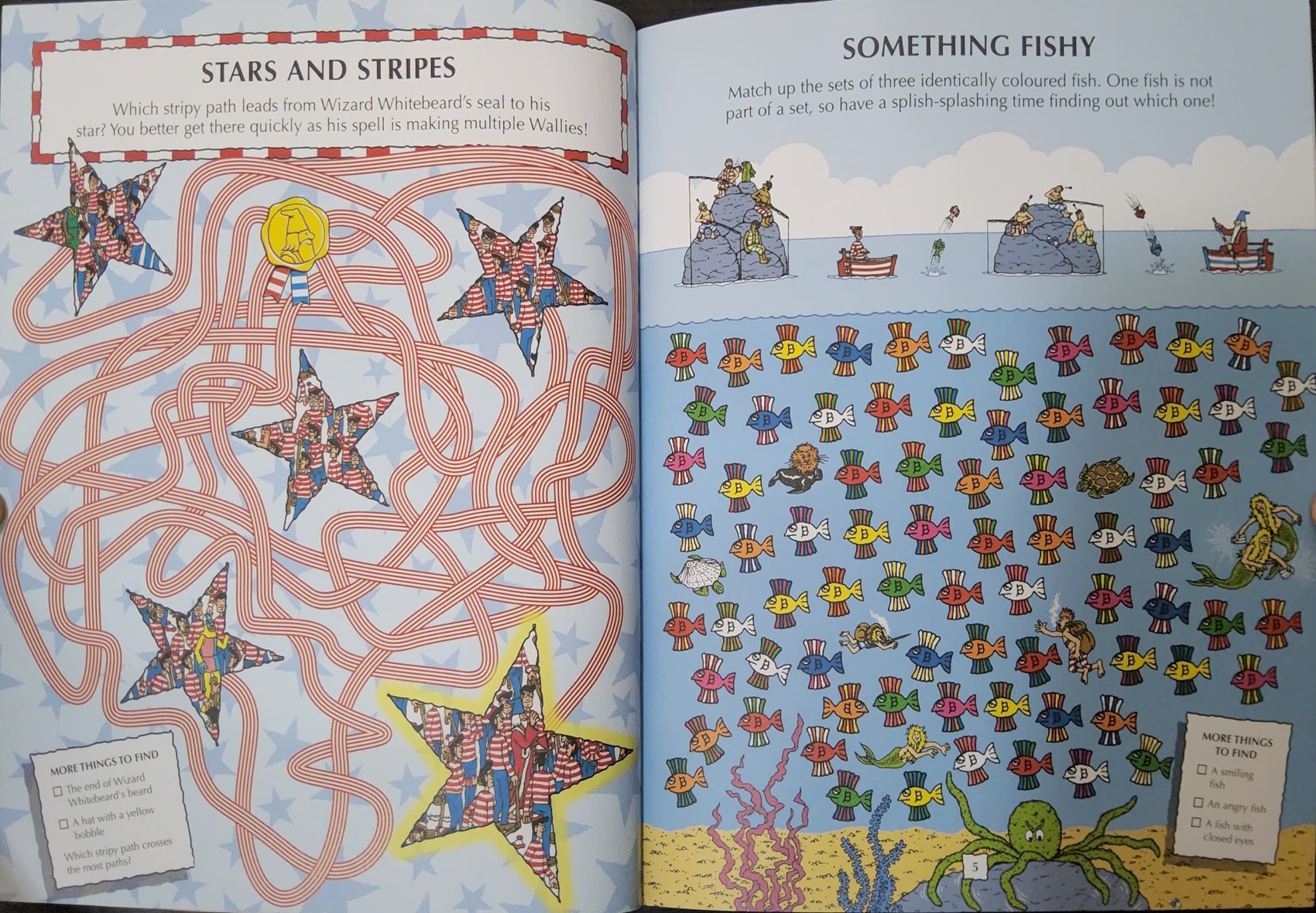 PUZZLE BOOK** ðð WHERE'S WALLY? THE SEARCH FOR THE LOST THINGS WIZARDS'S SCROLL