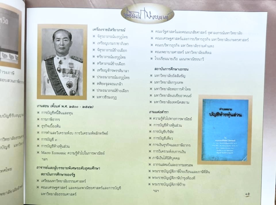สุสานต้นตระกูลโปษยานนท์-บ้านโปษ์กี่ หนังสืออนุสรณ์ ศาสตราจารย์พิพัฒน์ โปษยานนท์ อดีตอธิบดีกรมสรรพากร และกรมสรรพสามิต.