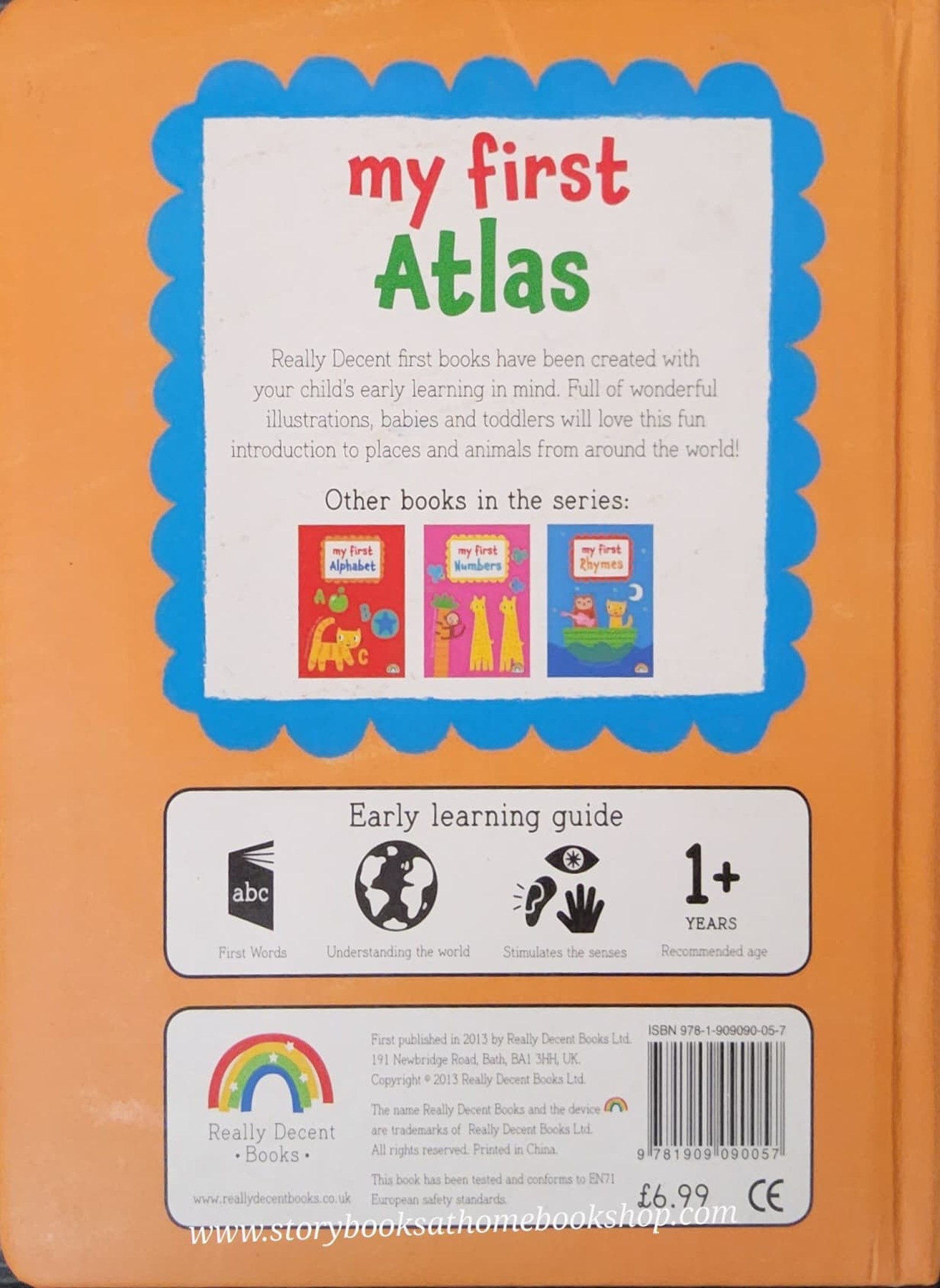 BOARD BOOK** 🍅🍅MY FIRST ATLAS