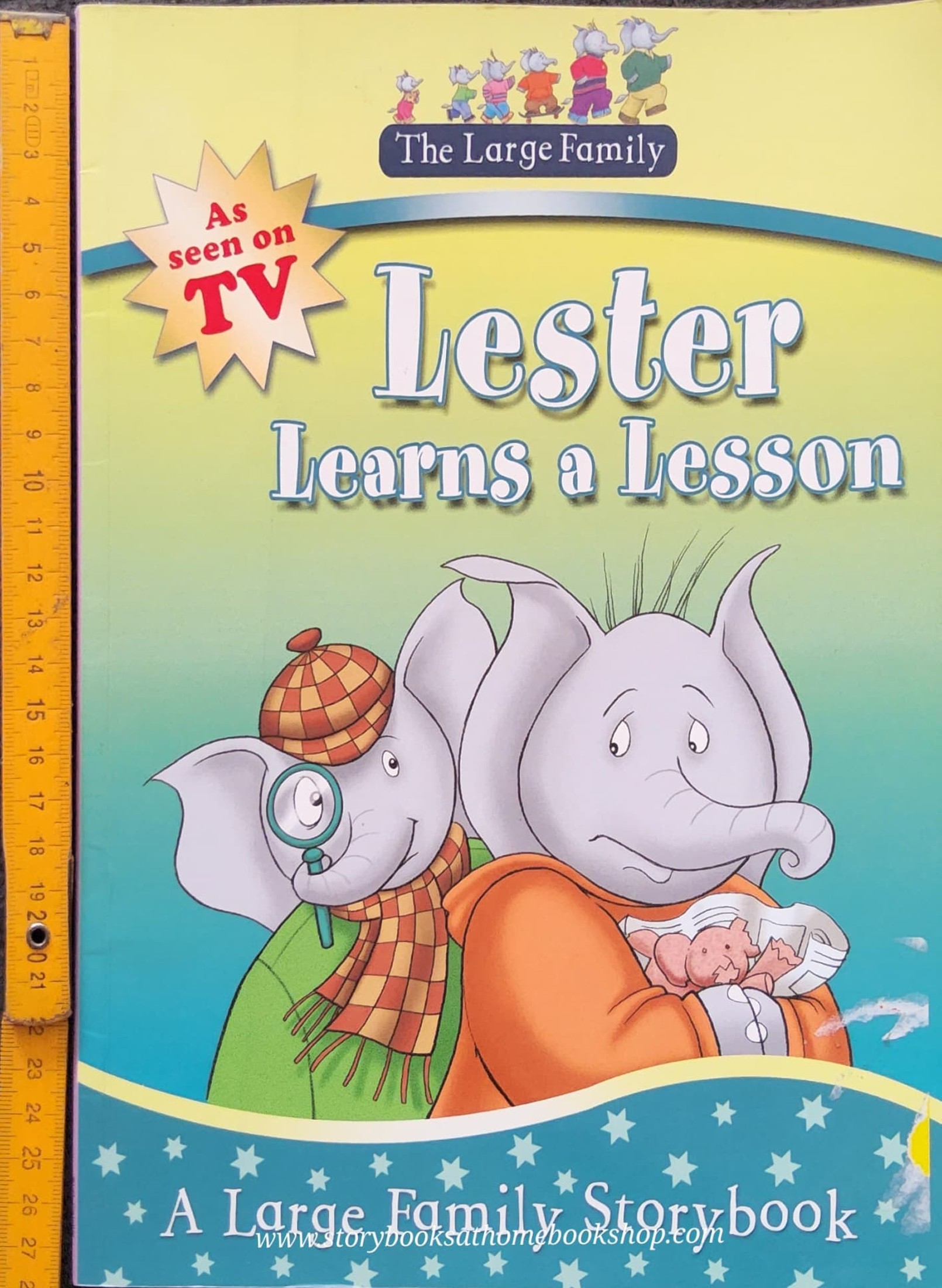 หนังสือนิทานปกอ่อน** 🍅🍓THE LARGE FAMILY STORYBOOK: LESTER LEARNS A LESSON