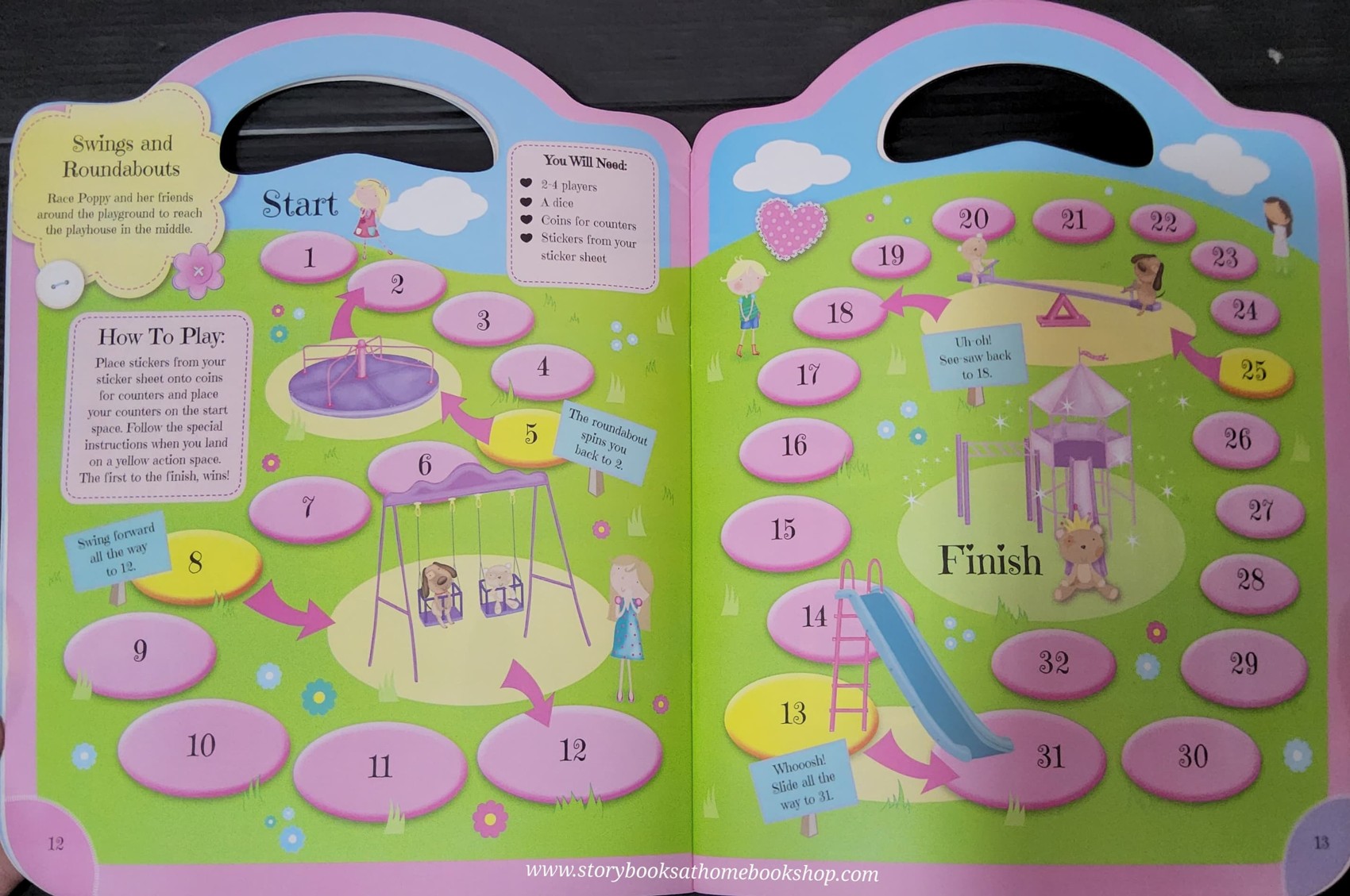 Activities book** ð
ð
PLAYTIME STICKER HANDBAG (OVER 400 STICKERS AND PRESS-OUTS)