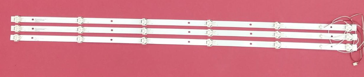 หลอดแบคไลน์ทีวี ALTRON ของแท้ถอดจากเครื่อง รุ่น LTV-3902 (1ชุด3แถว แถวละ6ดวง)