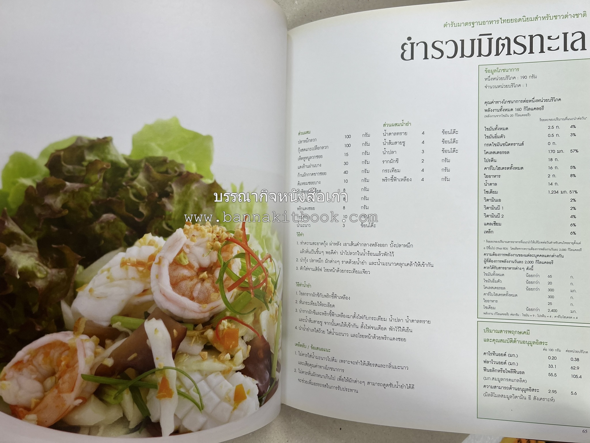 อาหารไทย...จากอดีตสู่ปัจจบัน (ตำรับดั้งเดิม ตำรับยอดนิยม และตำรับเครื่องแกงไทย โดย : มหาวิทยาลัยสวนดุสิต และสถาบันอาหาร (NFI).