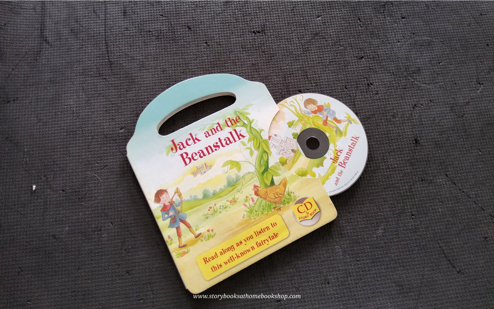 หนังสือนิทานปกแข็ง** 🍅🍓JACK AND THE BEANSTALK WITH READ ALONG CD