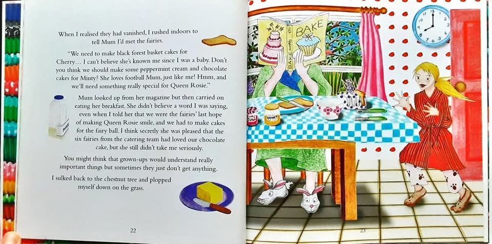 หนังสือนิทานปกแข็ง ** 🍅🍓THE FAIRIES CUPCAKE BALL