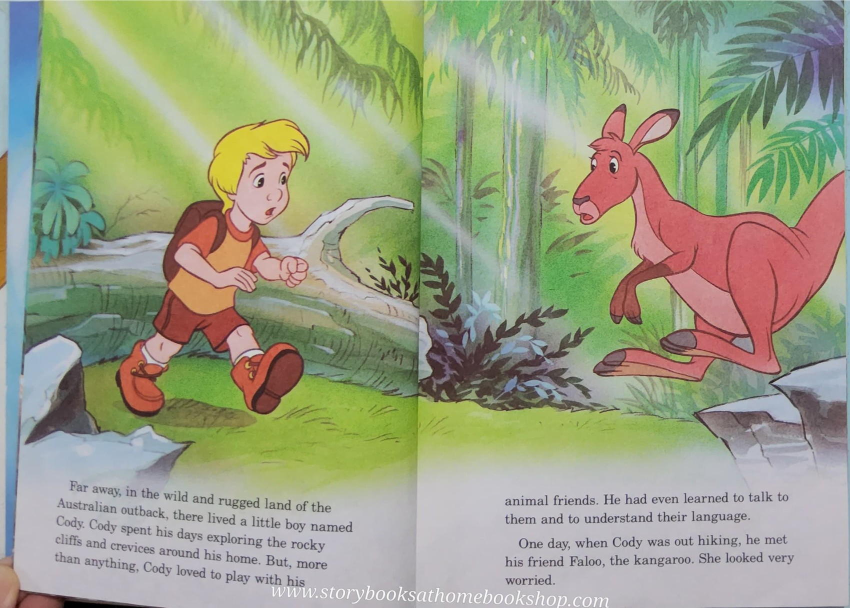 หนังสือนิทานปกแข็ง ** ♥️DISNEY'S THE RESCUERS DOWN UNDER ♥️