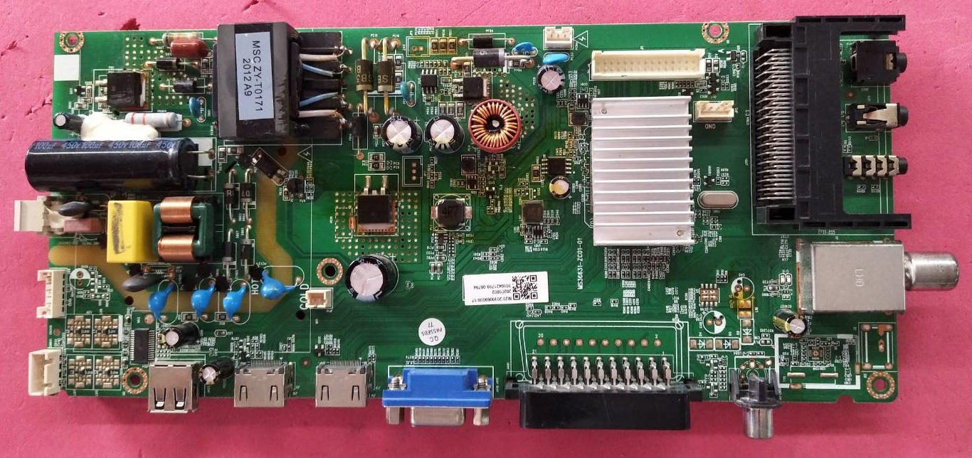 วันบอร์ดทีวีไฮเออร์(HAIER) อะไหล่แท้ถอดจากเครื่อง รุ่น LE32K6000 พาร์ท MS36631-ZC01-01 เบอร์จอLSC320AN10-H03