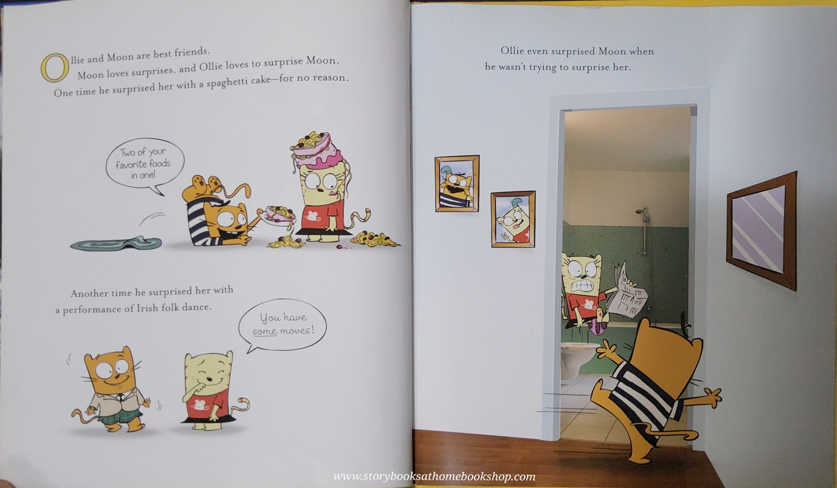 หนังสือนิทานปกแข็ง** ♥️OLLIE&MOON BY DIANE KREDENSOR