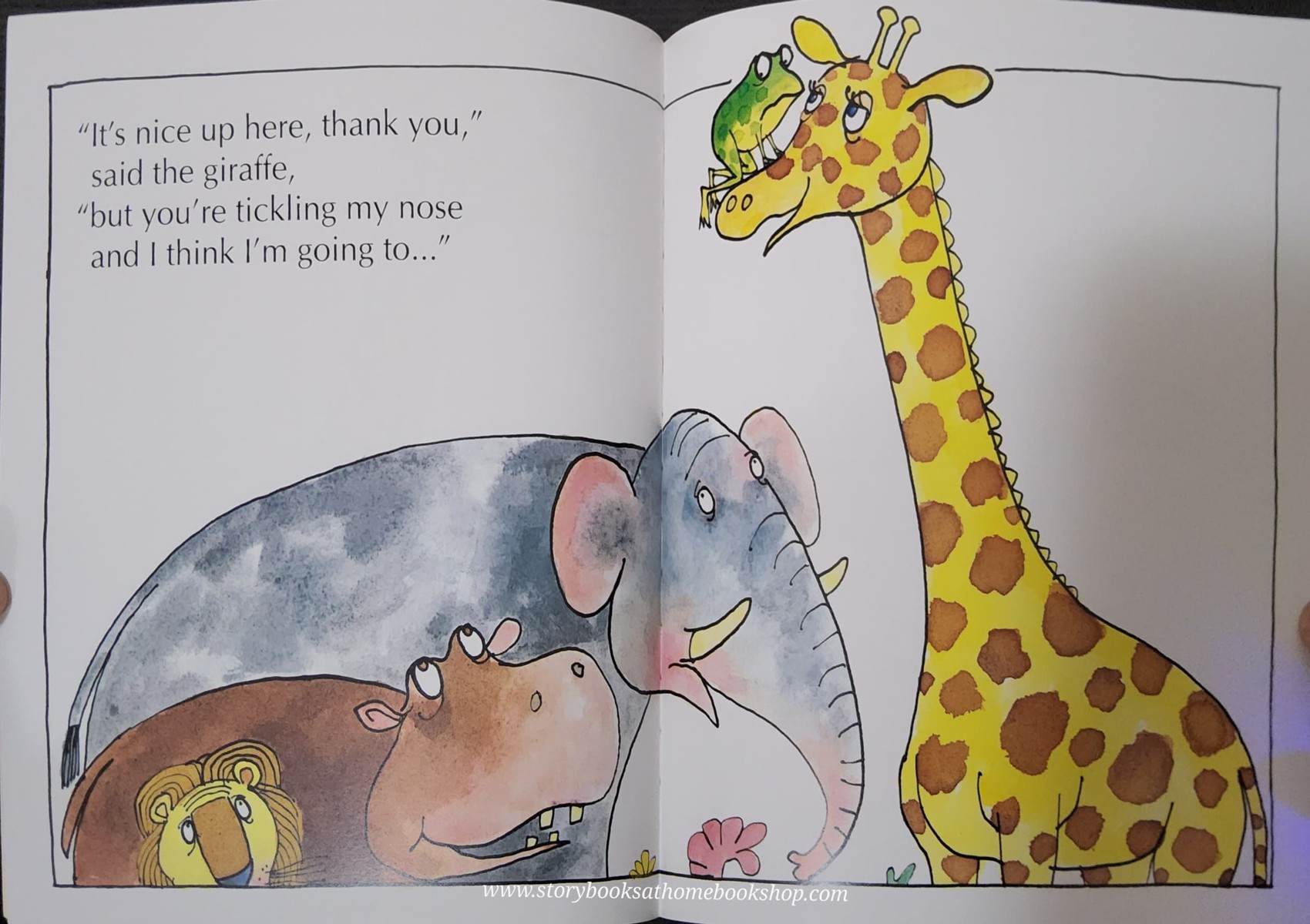 หนังสือนิทานปกอ่อน** ♥️"PARDON?" SAID THE GIRAFFE BY COLIN WEST