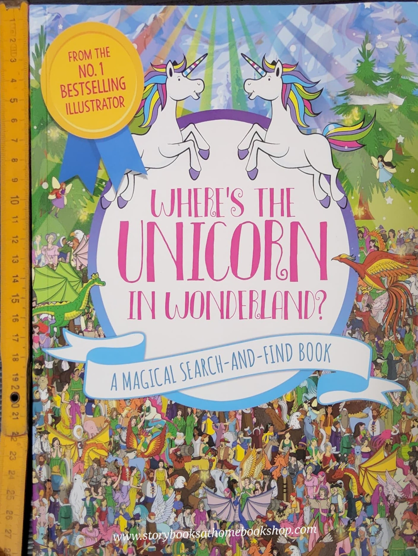 PUZZLE BOOK** 🍅🍓WHERE'S THE UNICORN IN WONDERLAND?