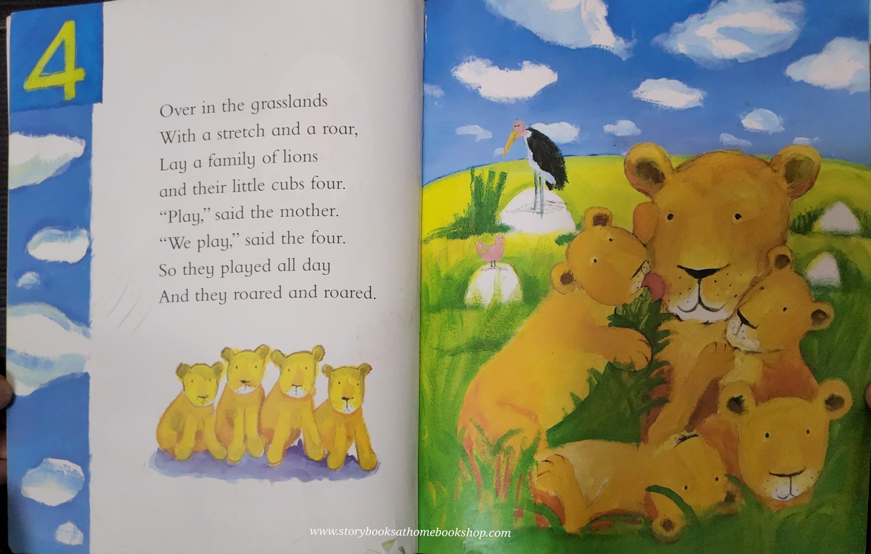 หนังสือนิทานปกอ่อน ** 🍅🍓OVER IN THE GRASSLANDS BY ANNA WILSON AND ALISON BARTLETT