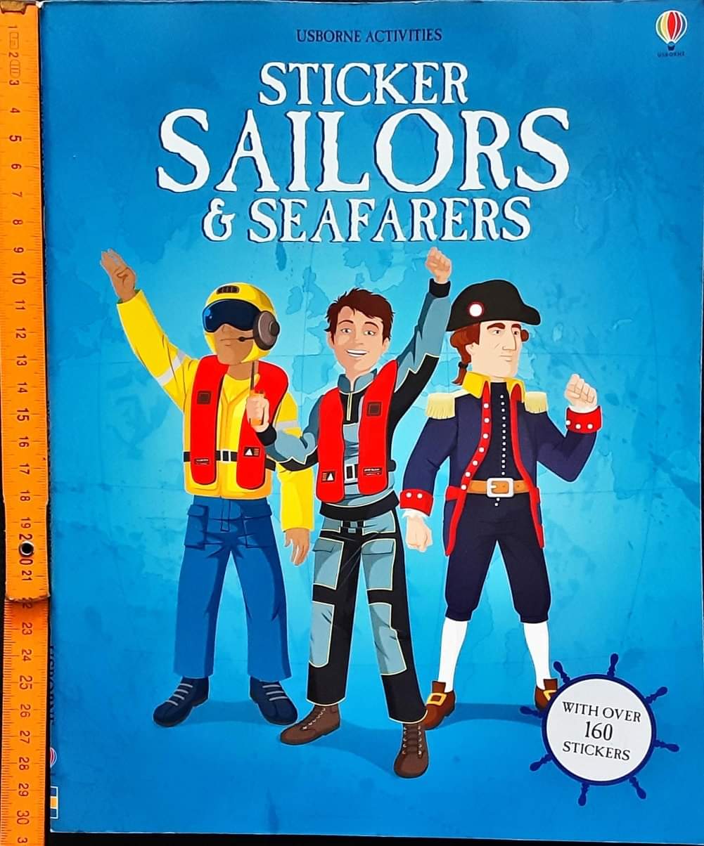 USBORNE ACTIVITIES BOOK 🍅🍓STICKER SAILORS &SEAFARERS (160 STICKERS)
