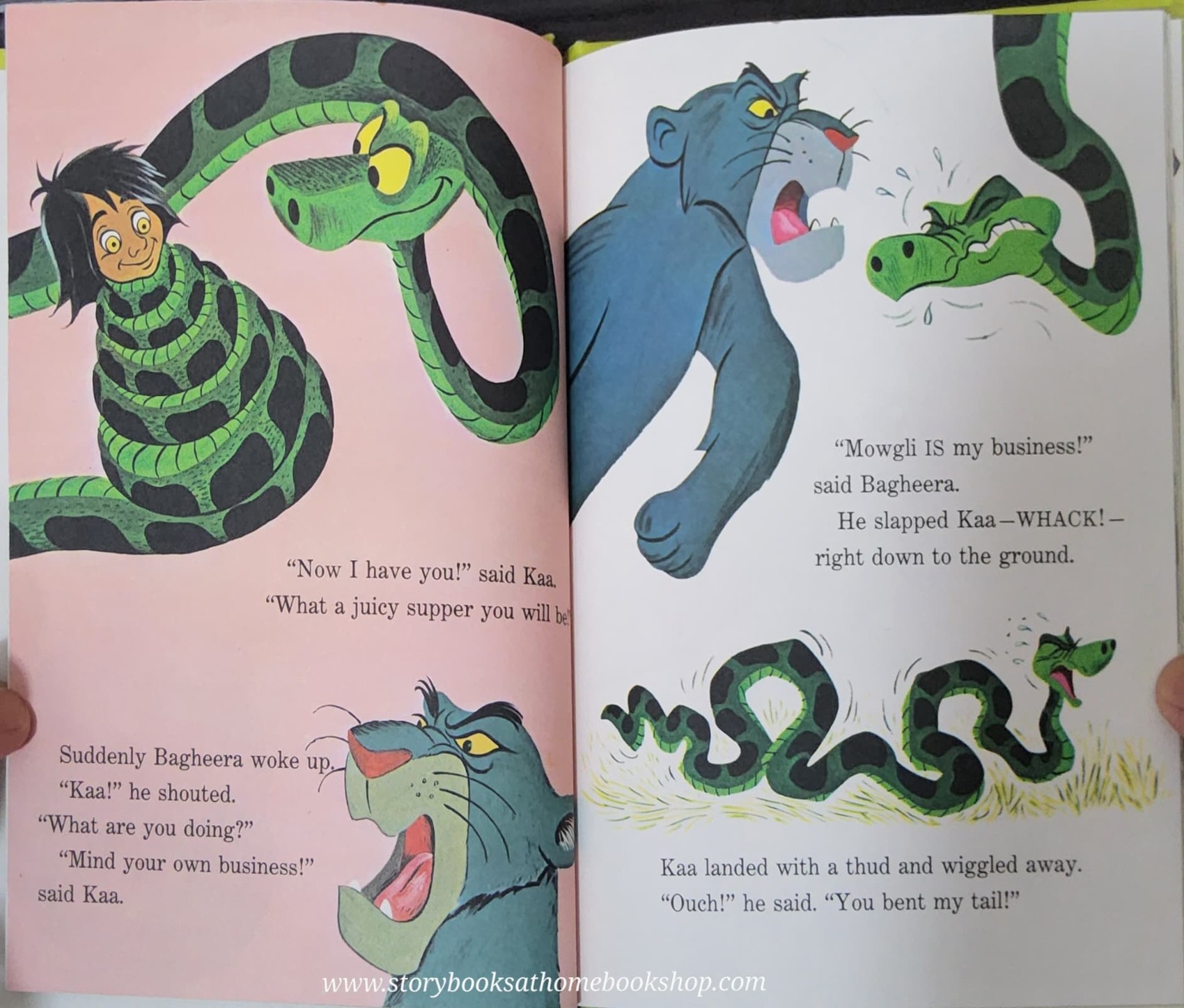 หนังสือนิทานปกแข็ง** 🍅🍅WALT DISNEY'S THE JUNGLE BOOK