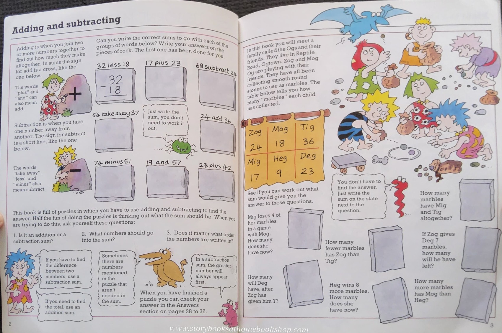 KNOWLEDGE BOOK** ♥️ USBORNE MATHS SKILLS: ADDING& SUBTRACTING PUZZLE