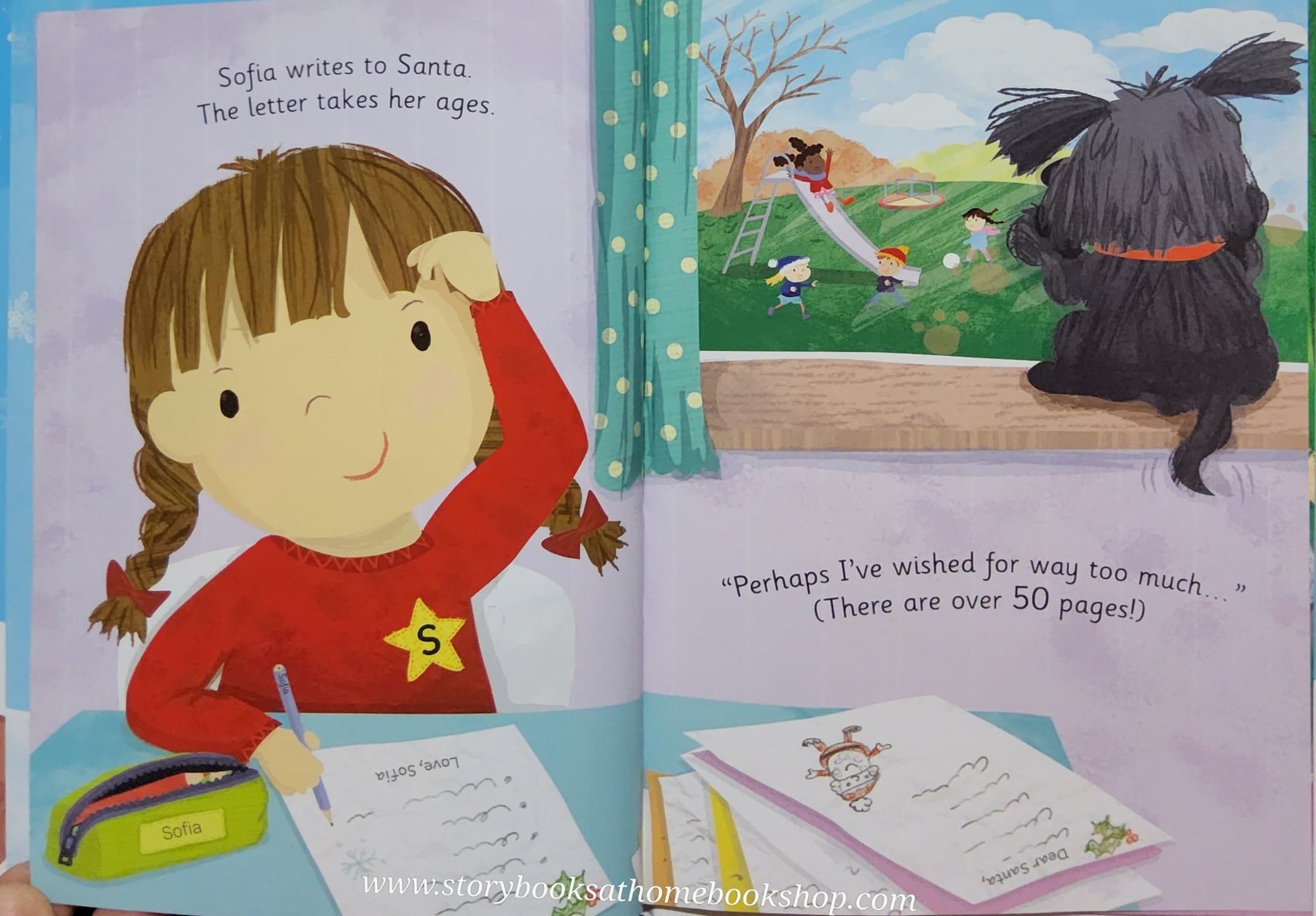 หนังสือนิทานปกแข็ง ** ♥️SOFIA'S CHRISTMAS WISH ♥️