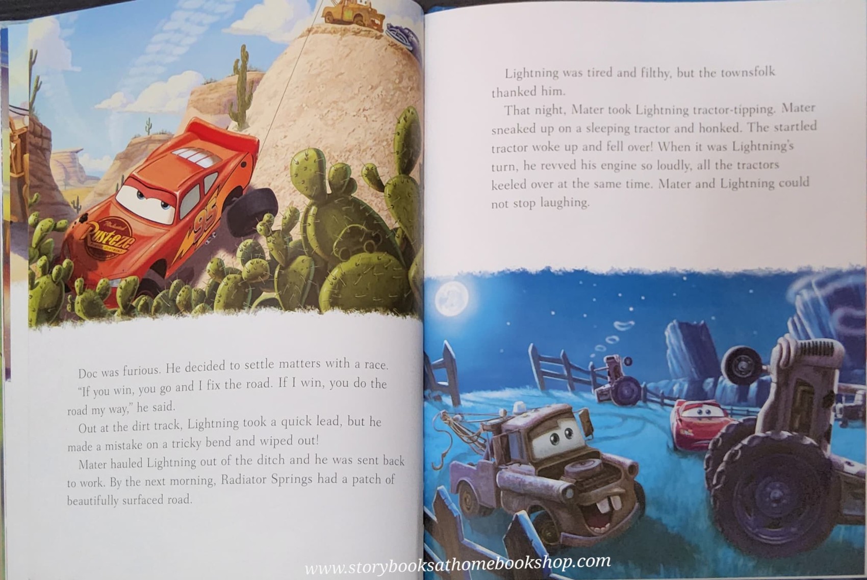 หนังสือนิทานปกแข็ง** 🍅DISNEY PIXAR CARS