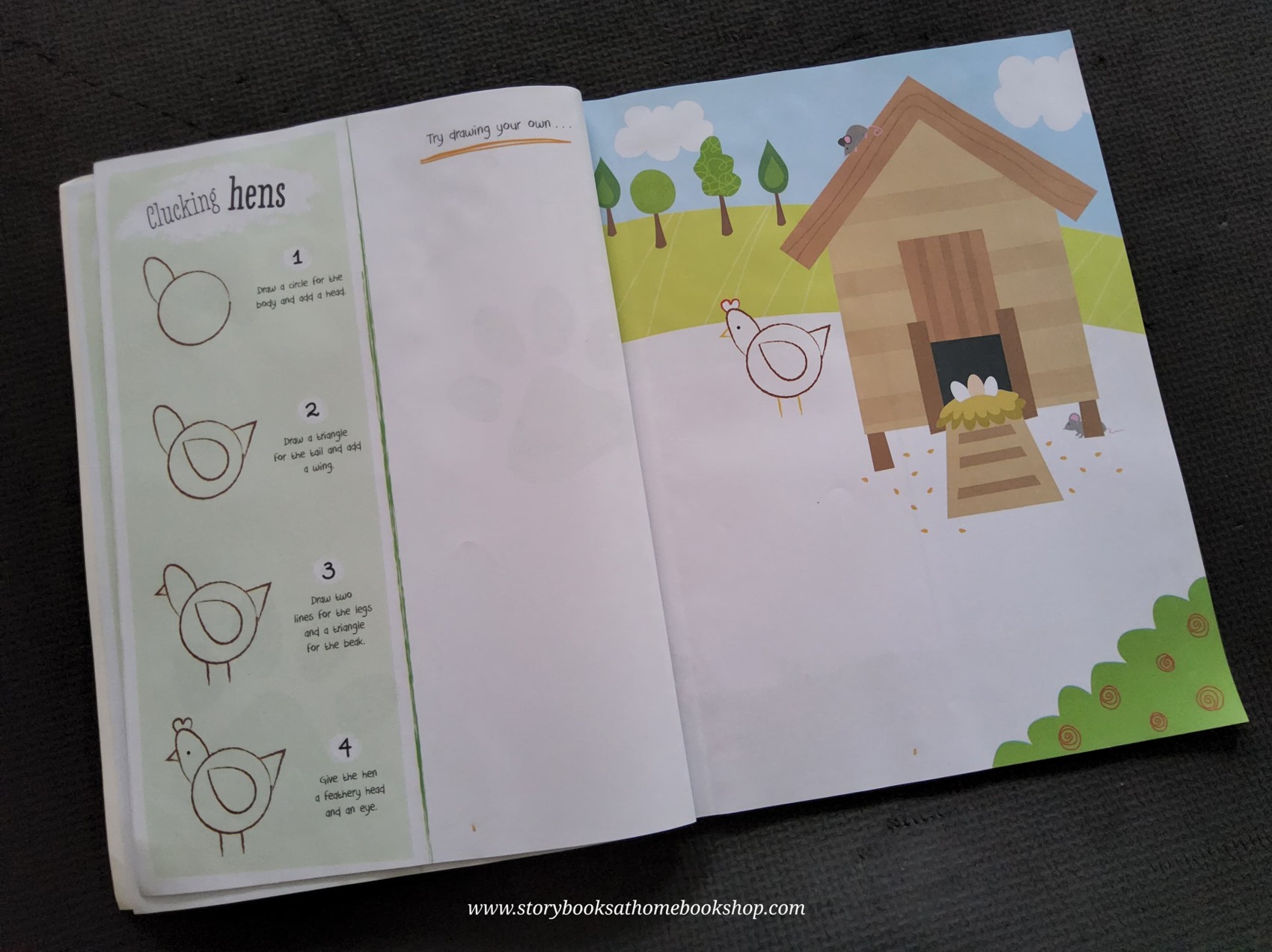 ACTIVITIES BOOK** ð
ð
MY FIRST I CAN DRAW FARM ANIMALS