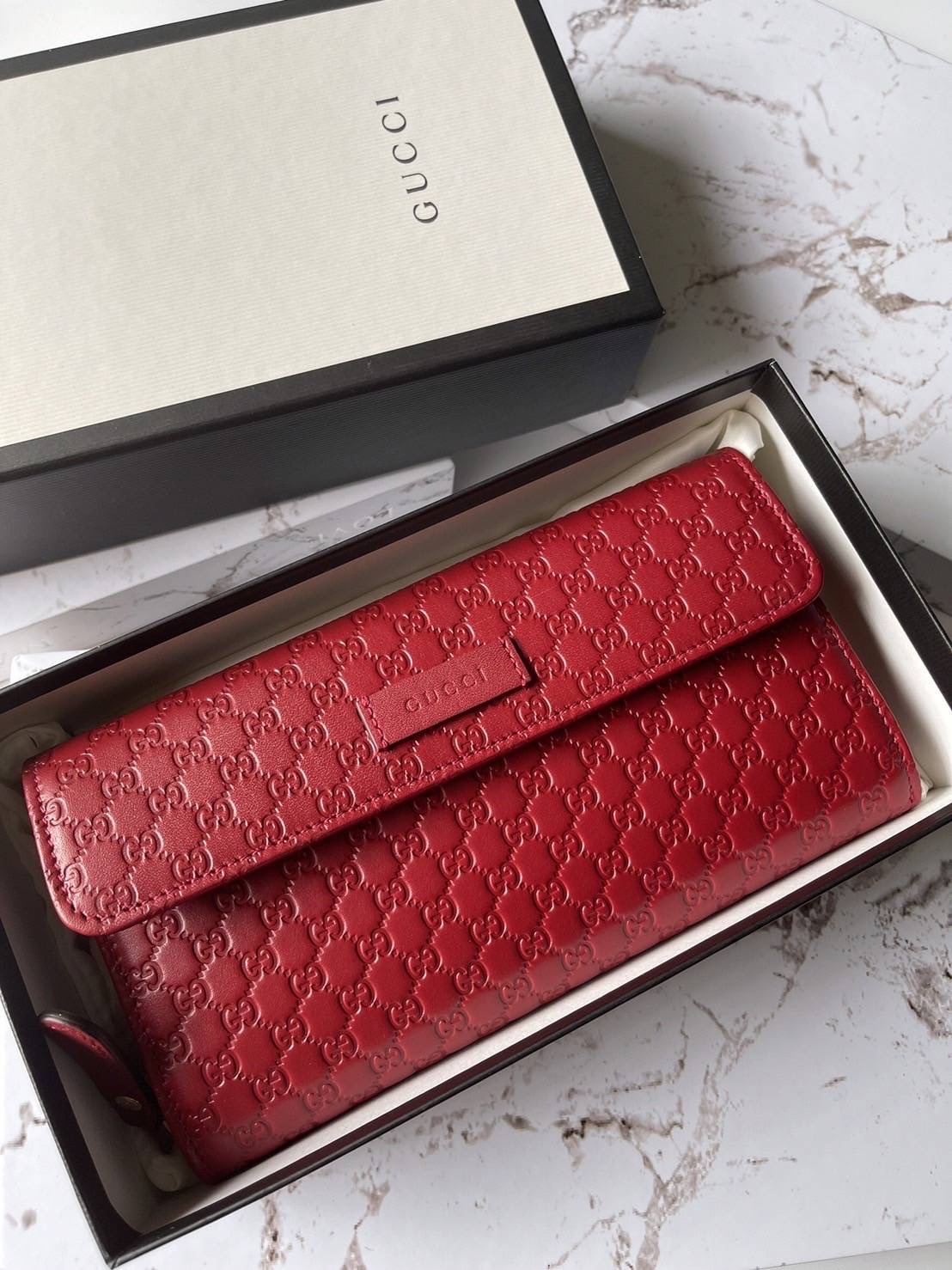 New Gucci Wallet 3 พับ อีกด้านเป็นซิปรอบ ใส่บัตรได้เยอะมาก คุ้ม 🔥🔥🔥